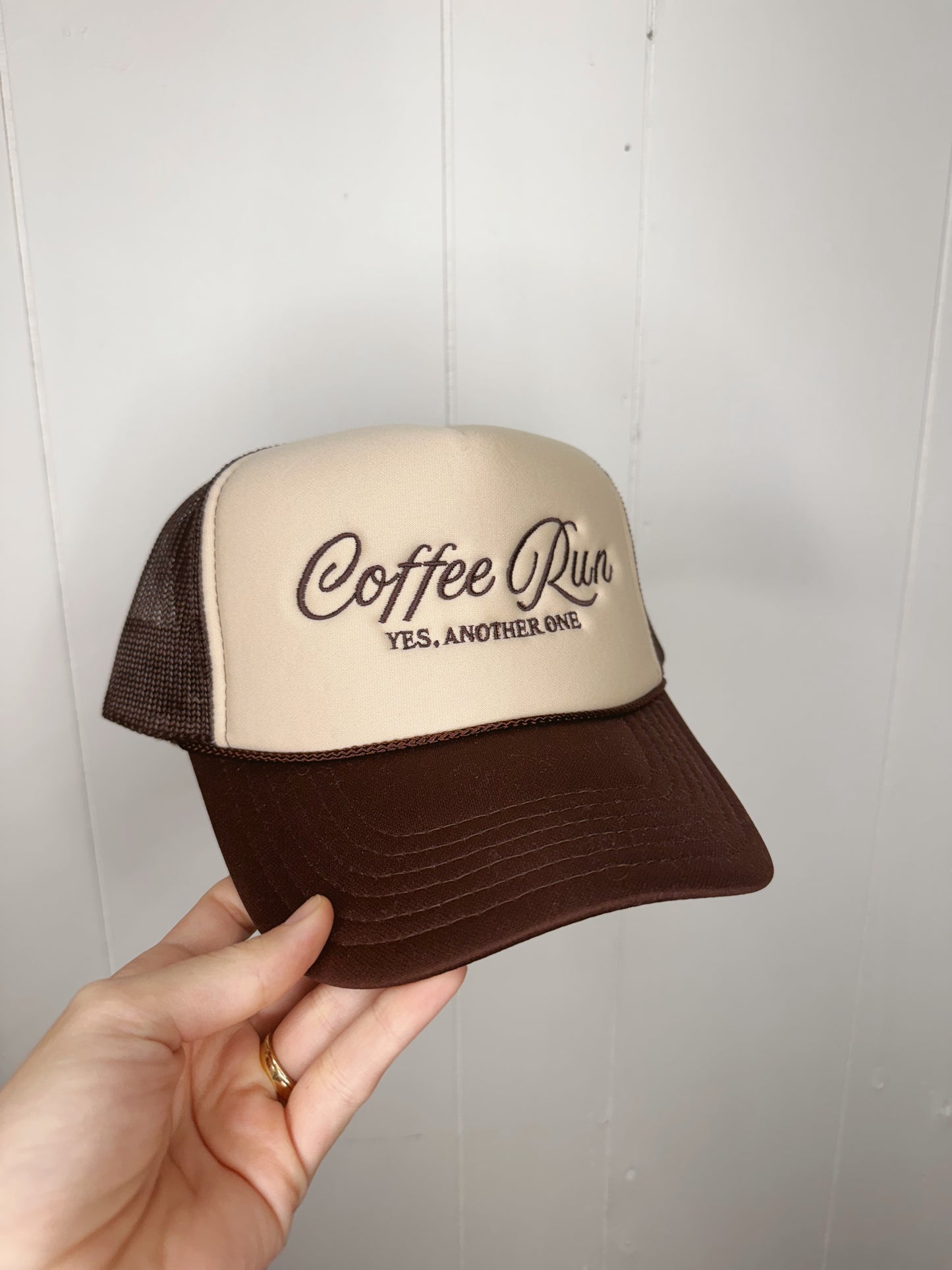 Coffee Run Trucker Hat
