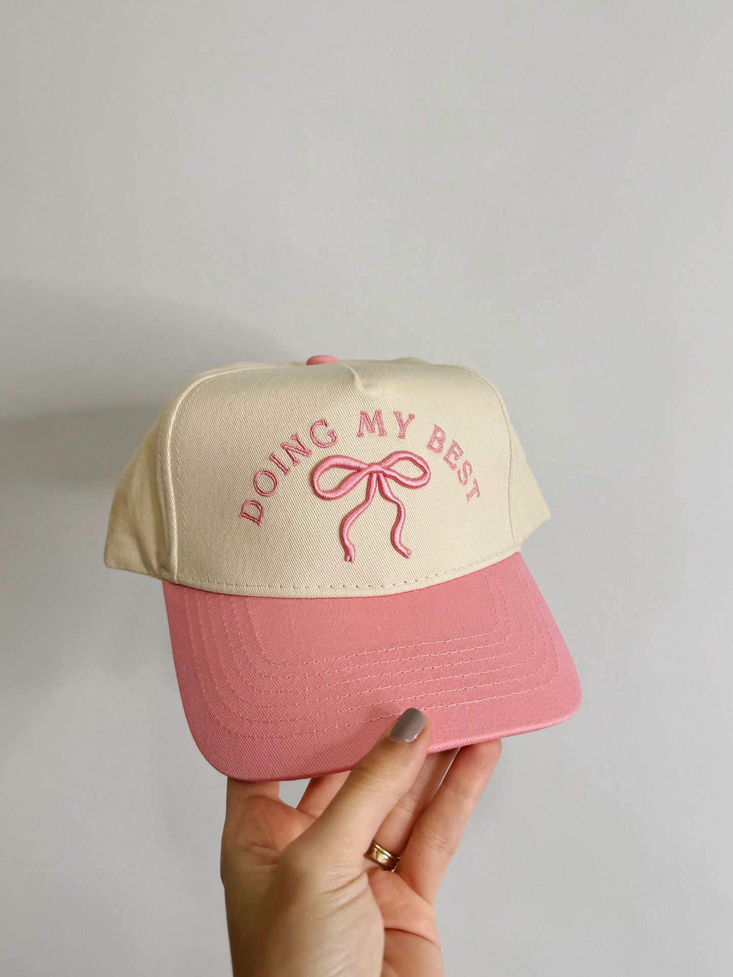 DOING MY BEST | Bow Hat