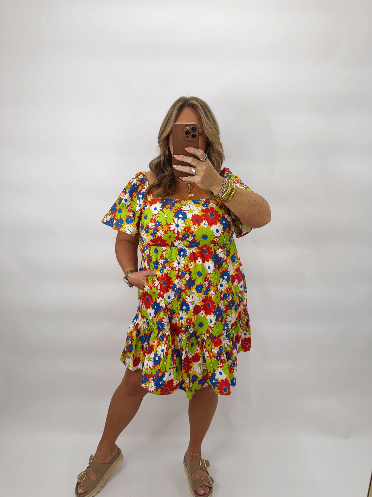 The Tonya | Floral Retro Dress