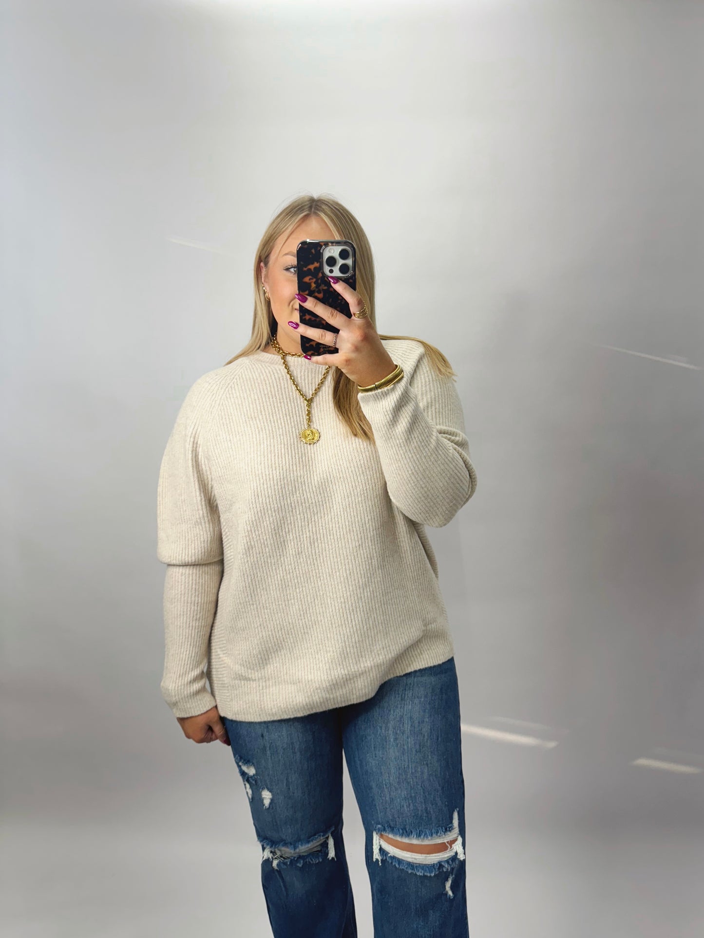 The Jenny | Dolman Sleeve Sweater
