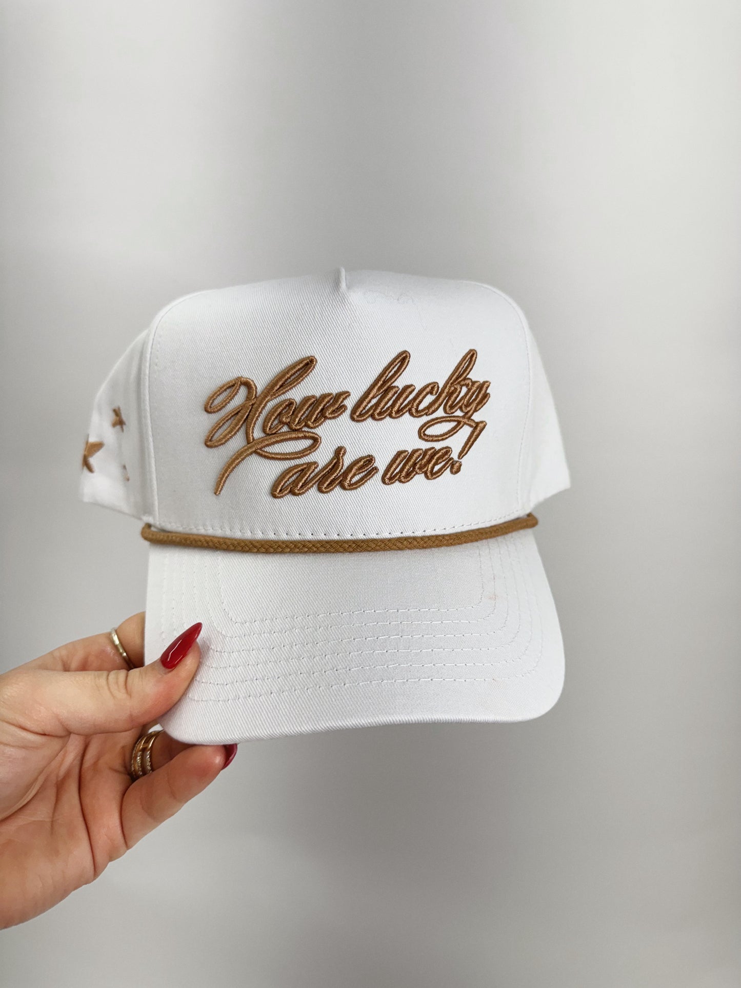 How Lucky Are We Trucker Hat