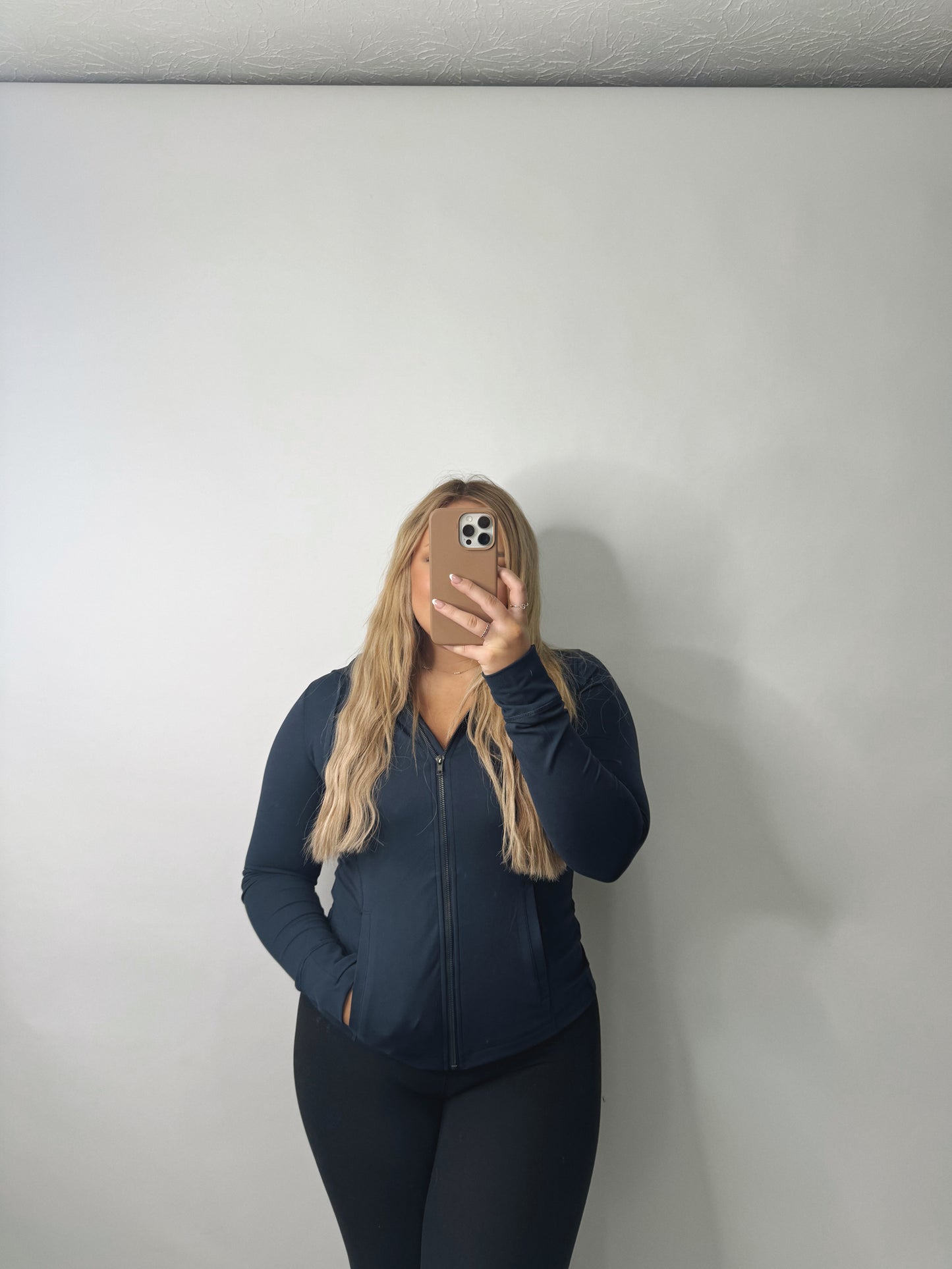 The Willow | Navy Active Jacket