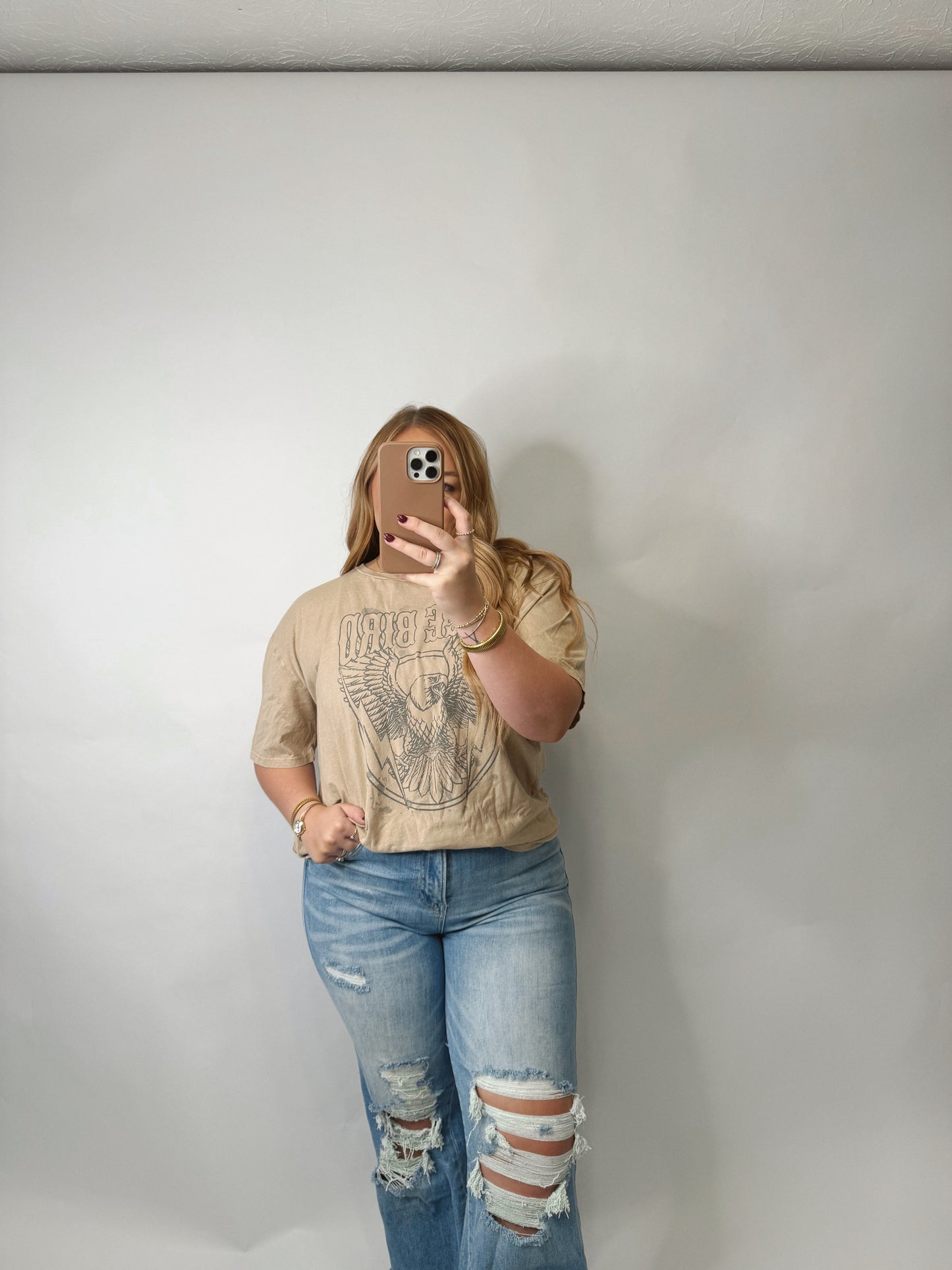 Free Bird | Oversized Graphic Tee
