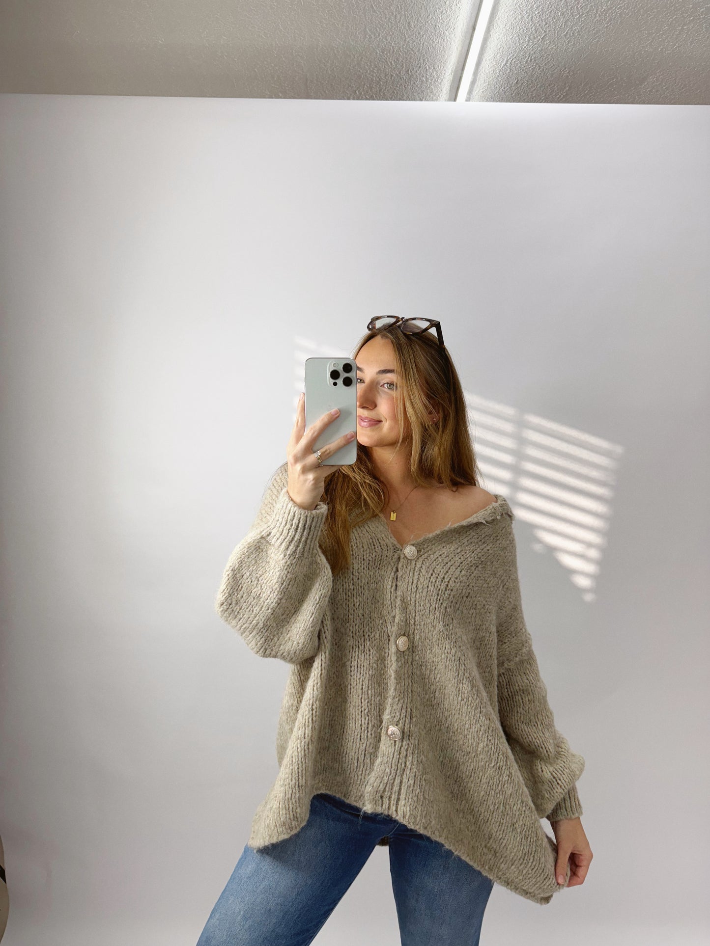 The Carrie | Wool Cardigan