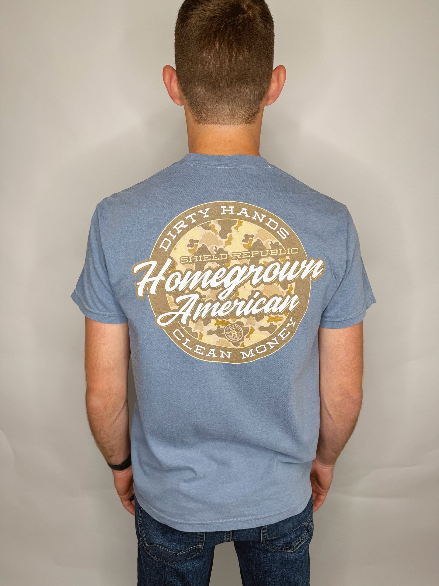 Homegrown American Tee | Blue