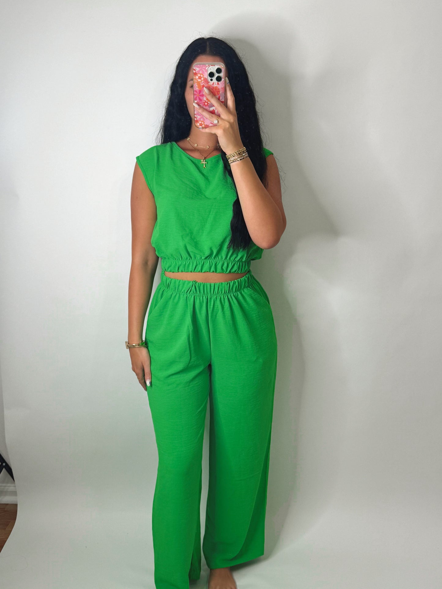 The Ashlen | Top & Pants Set