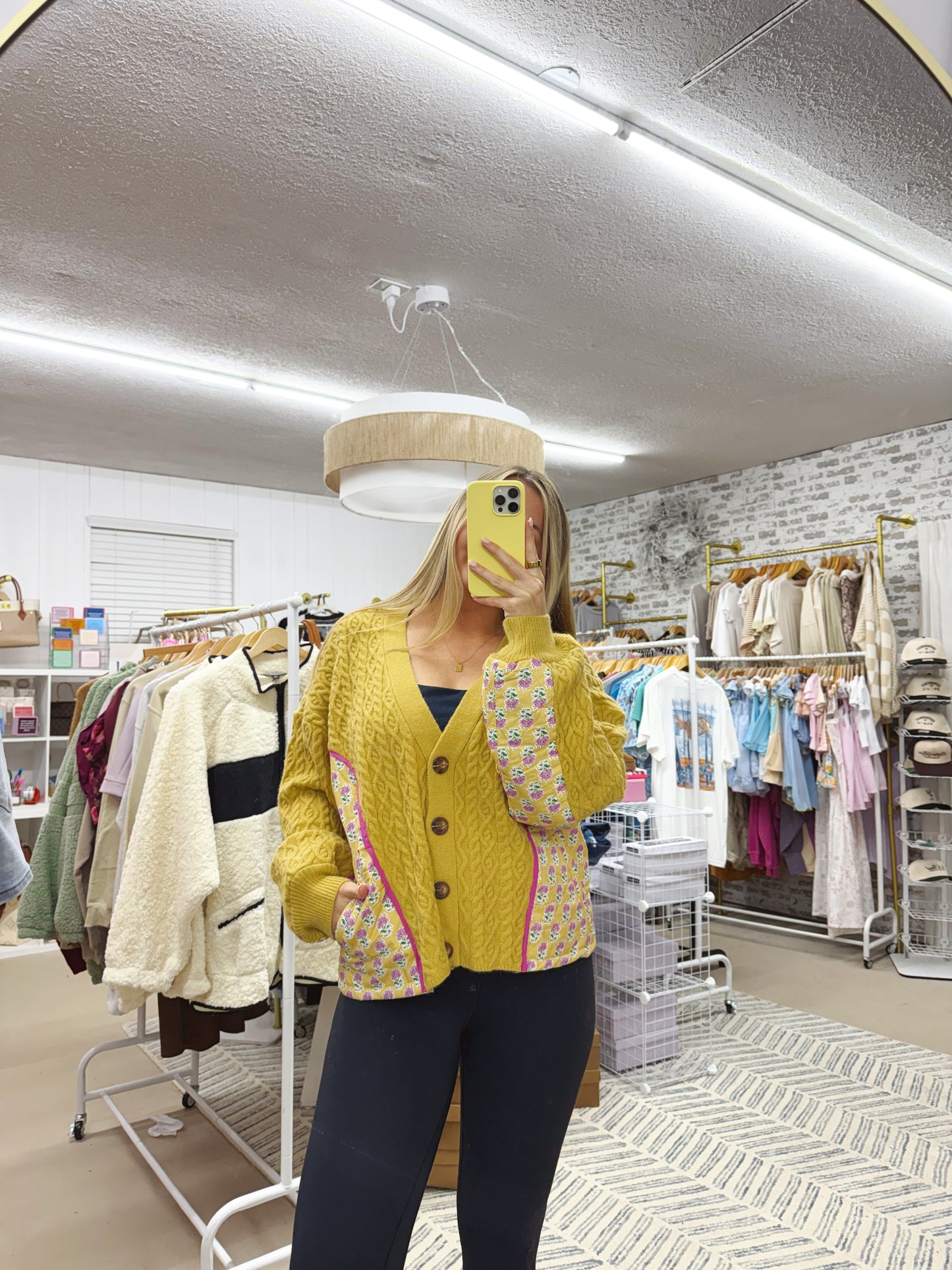 The Golden Garden Patchwork Cardigan