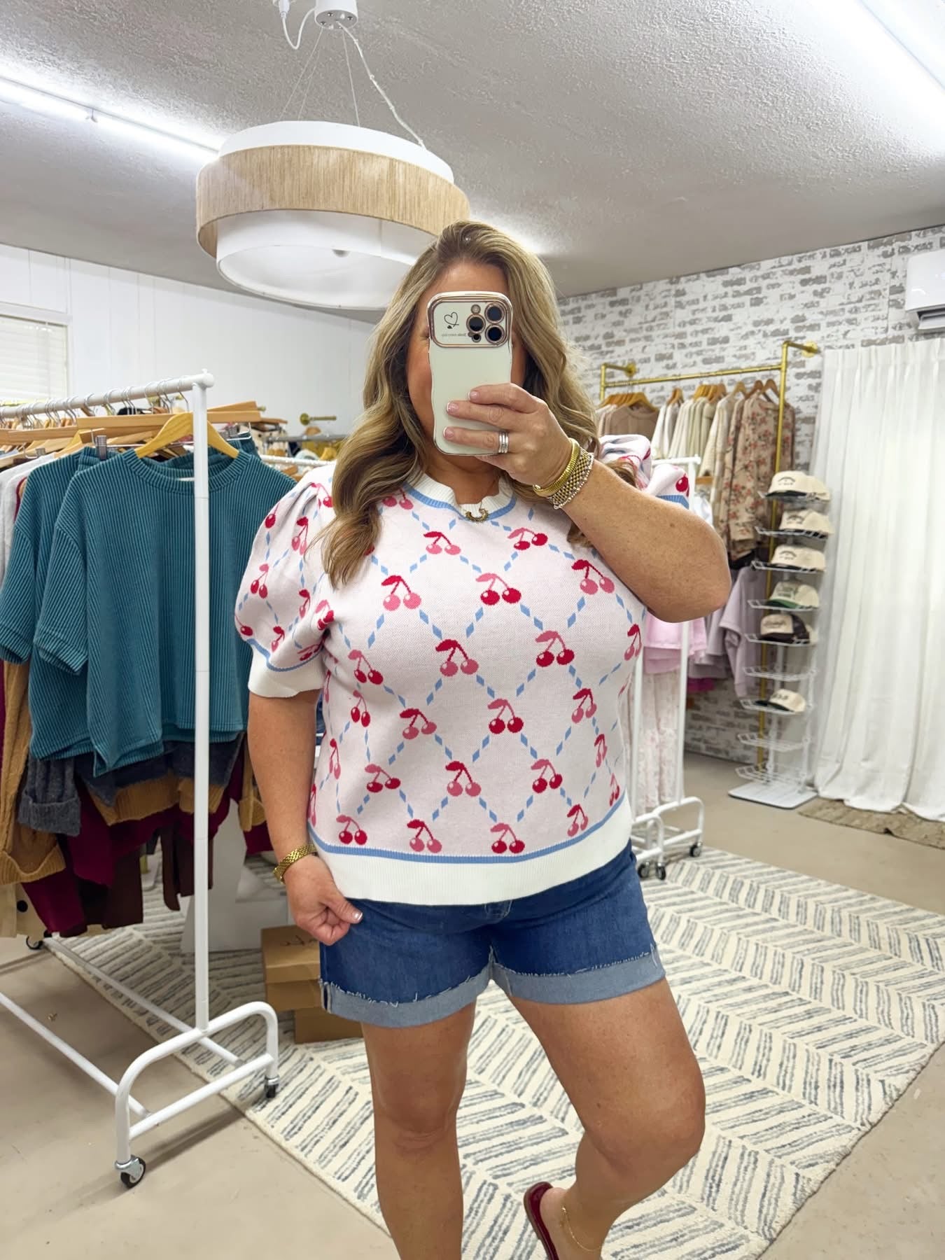 The Cherry Knit Top