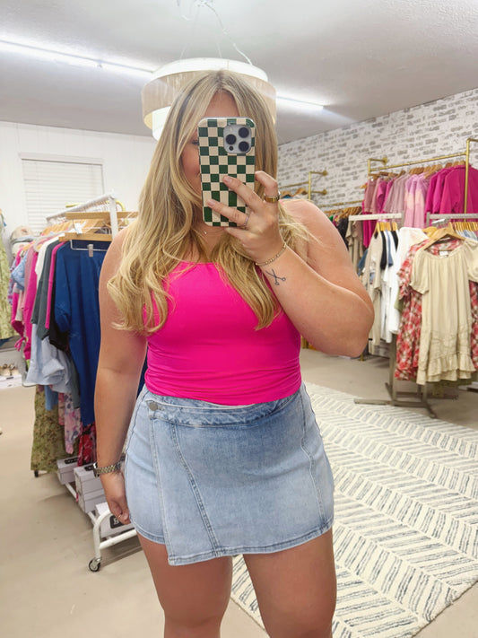 Risen Denim Skort