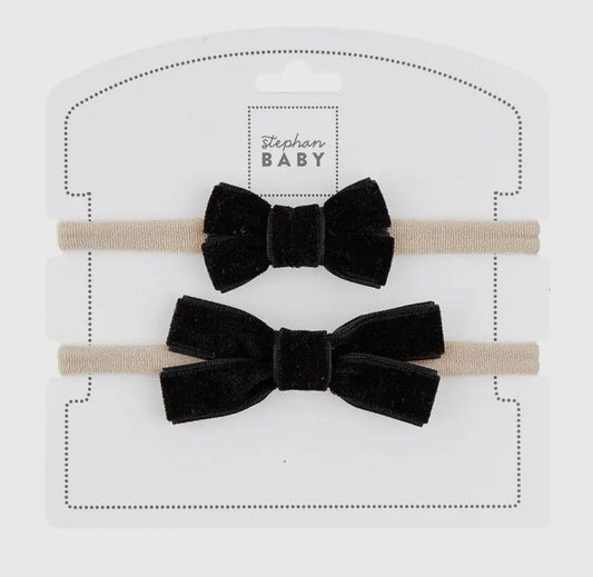 The Fancy Bow Headband | Black