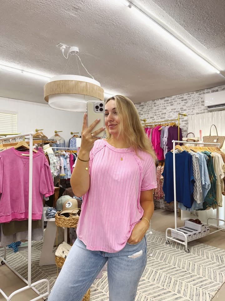 The Marcy | Reverse Seam Tee