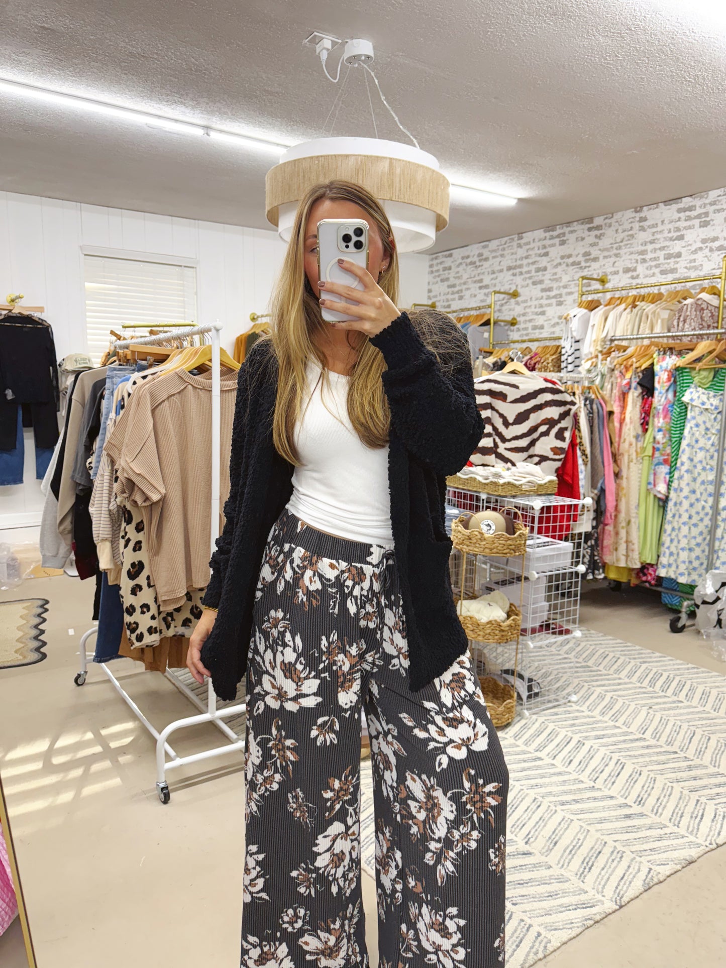 The Maddie | Floral Wide Leg Pants