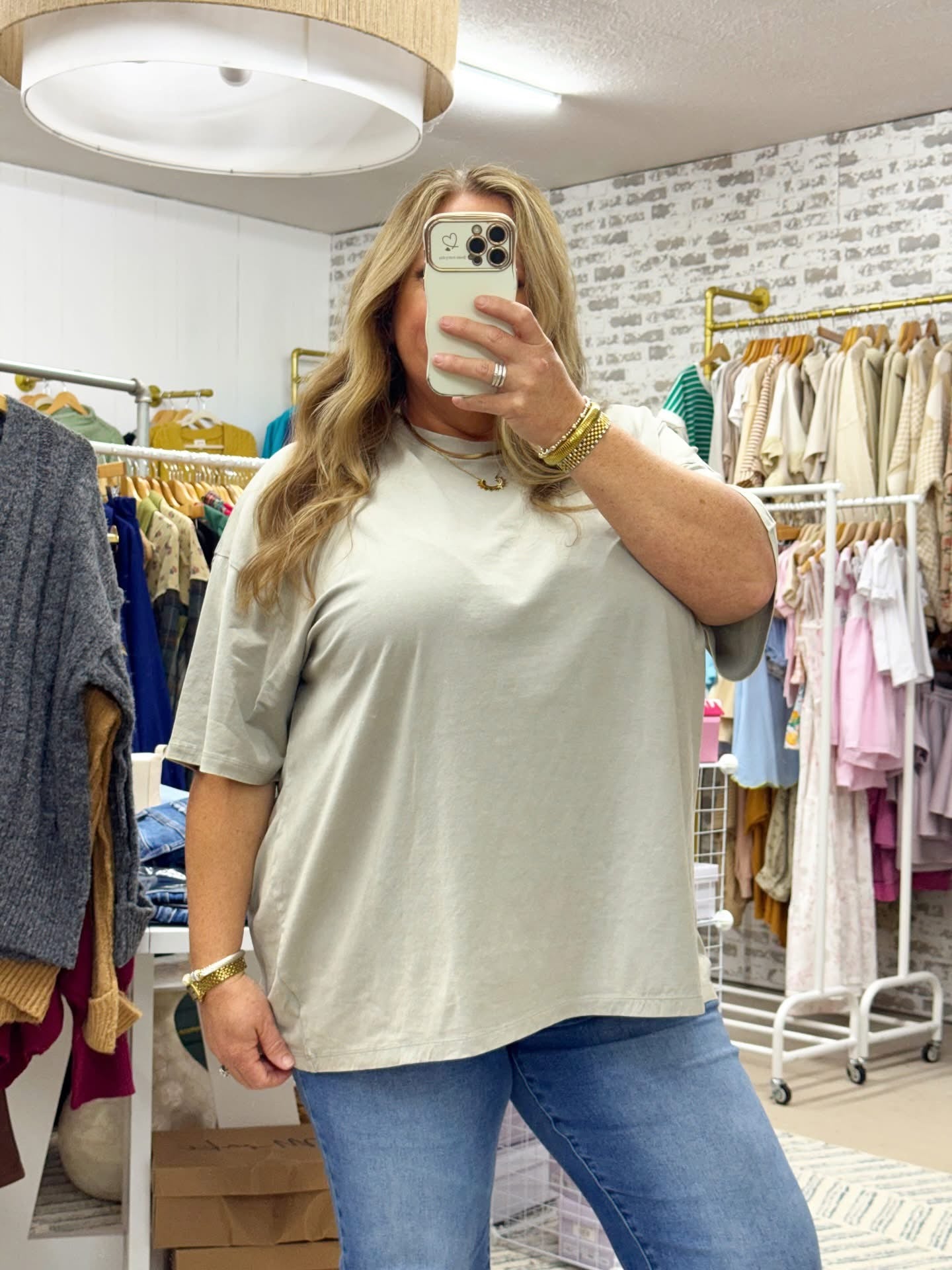 The Annette | Sleet Grey Tee