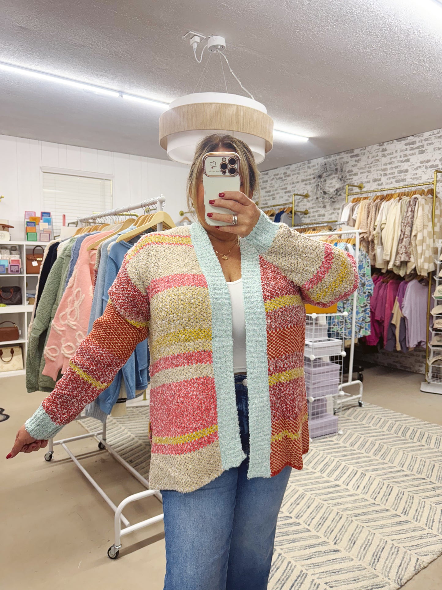 The Aria | Colorful Knit Cardigan