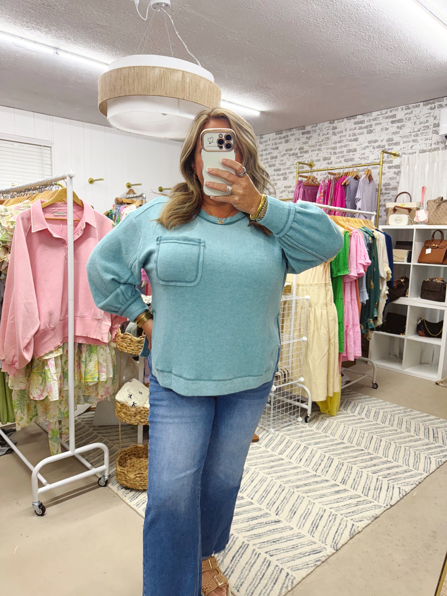 The Meredith | Hacci Roundneck Pullover