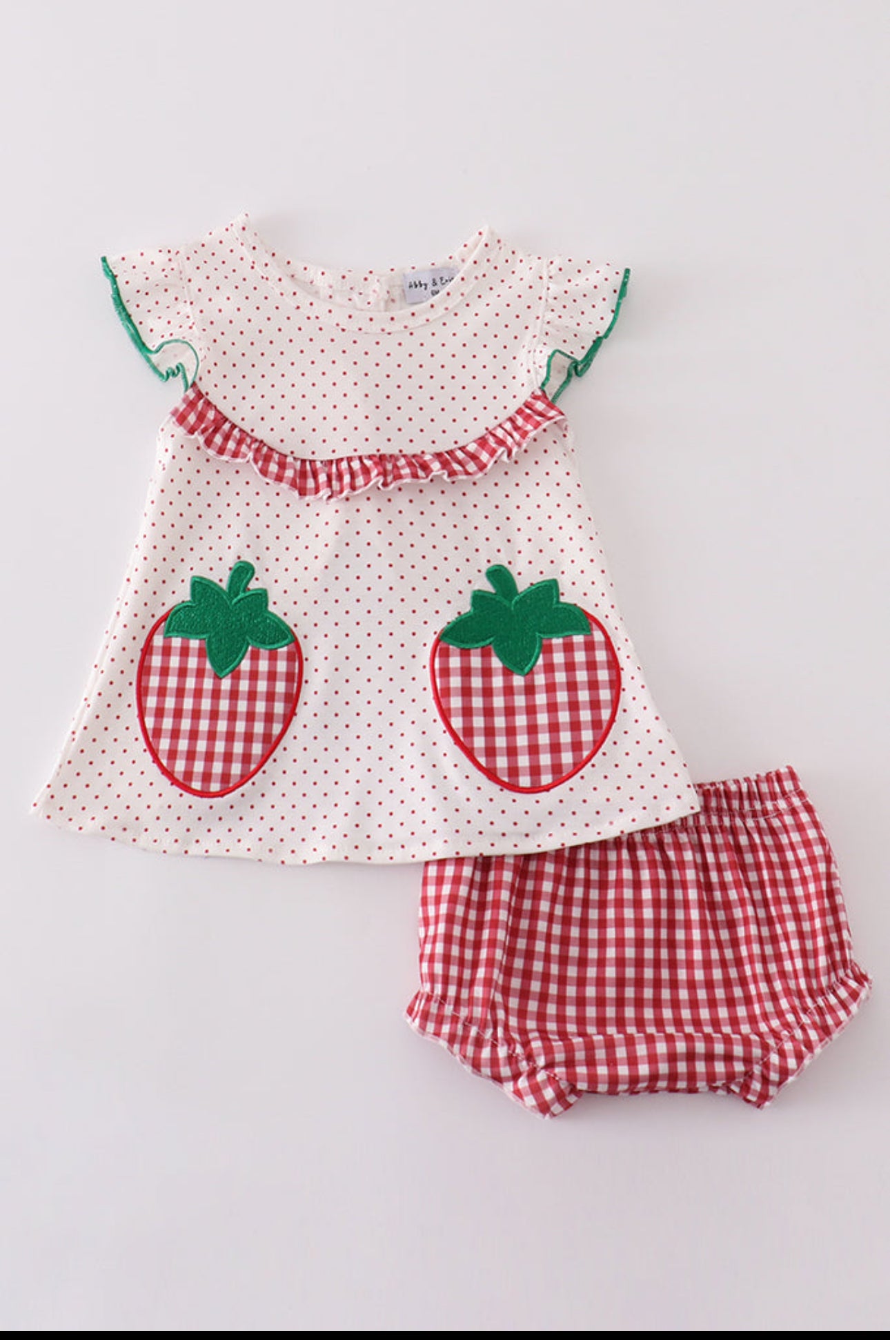 The Shortcake | Strawberry Bloomer Set