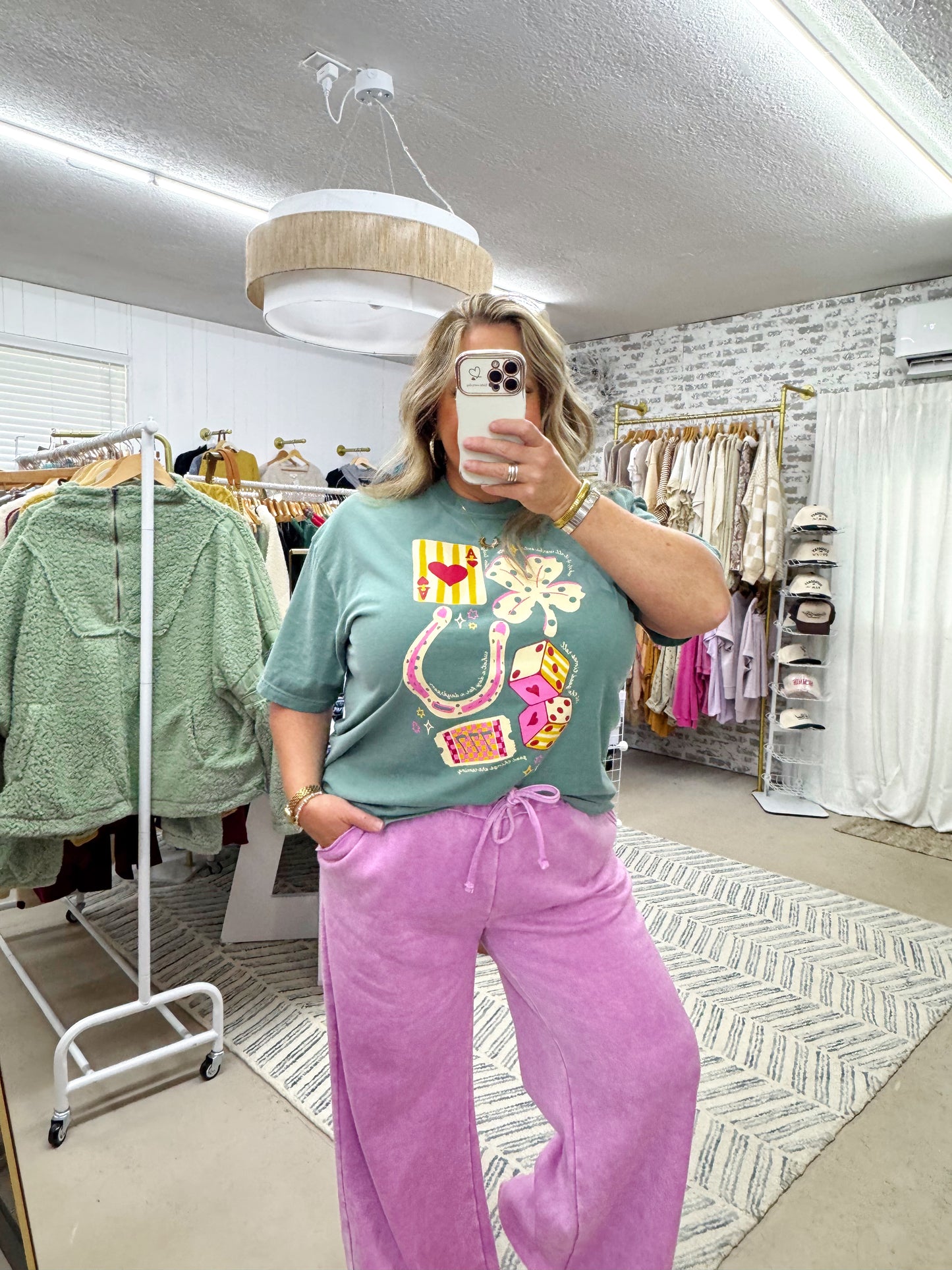 The Everyday Sweatpants | Acid Wash Pink