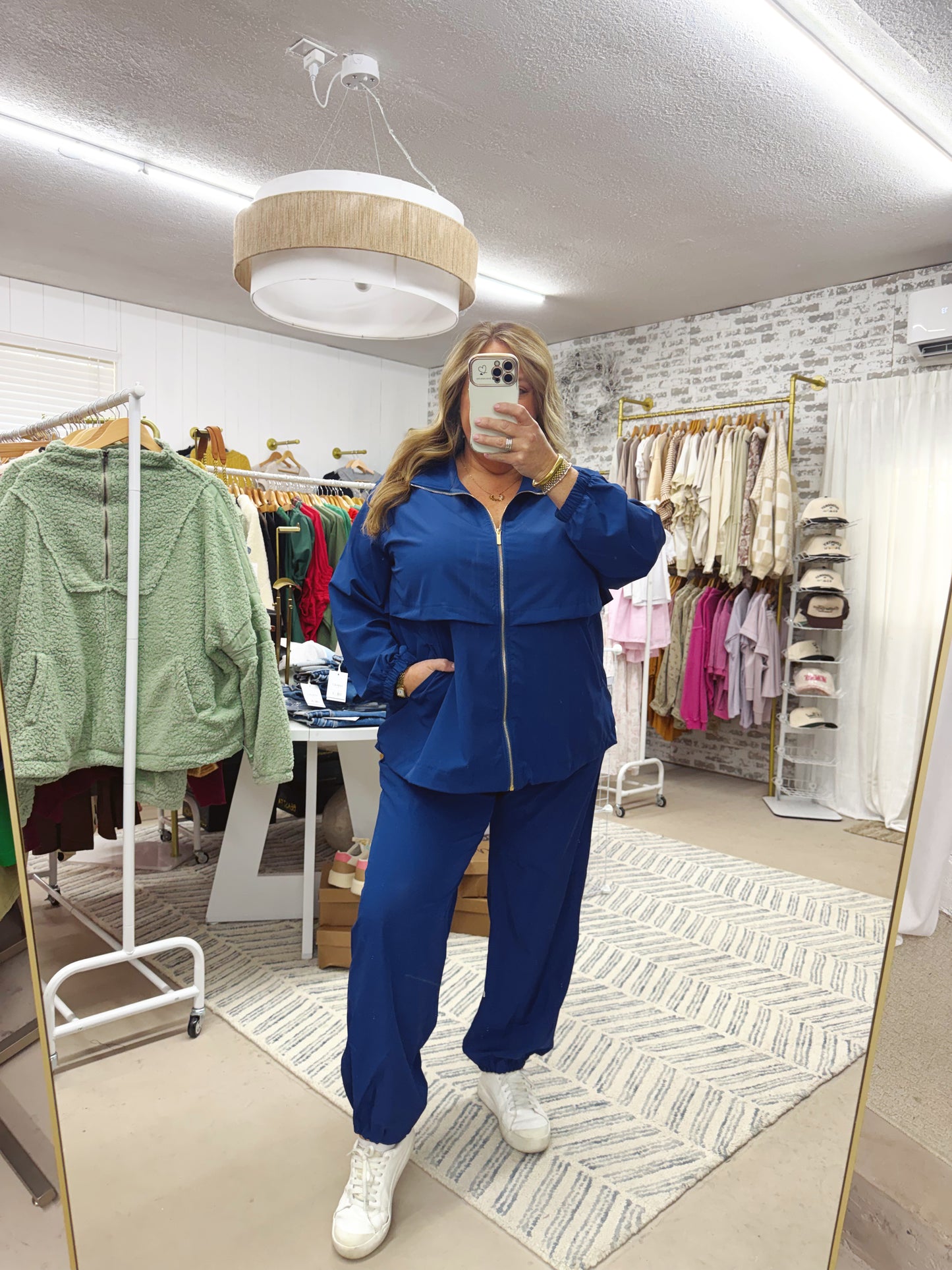 The Windbreaker Set | Royal Blue