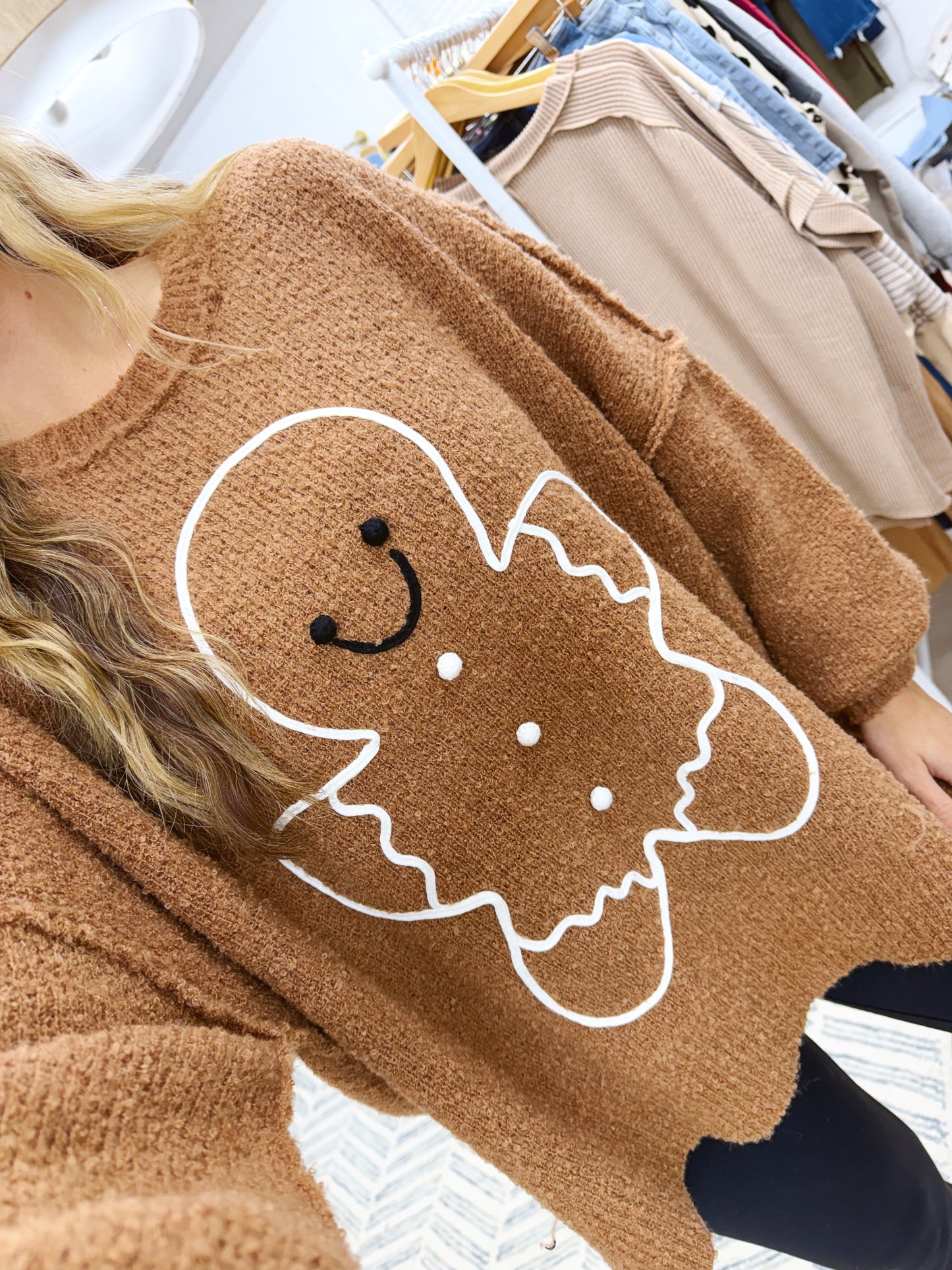 The Gingerbread Oversized Sweater