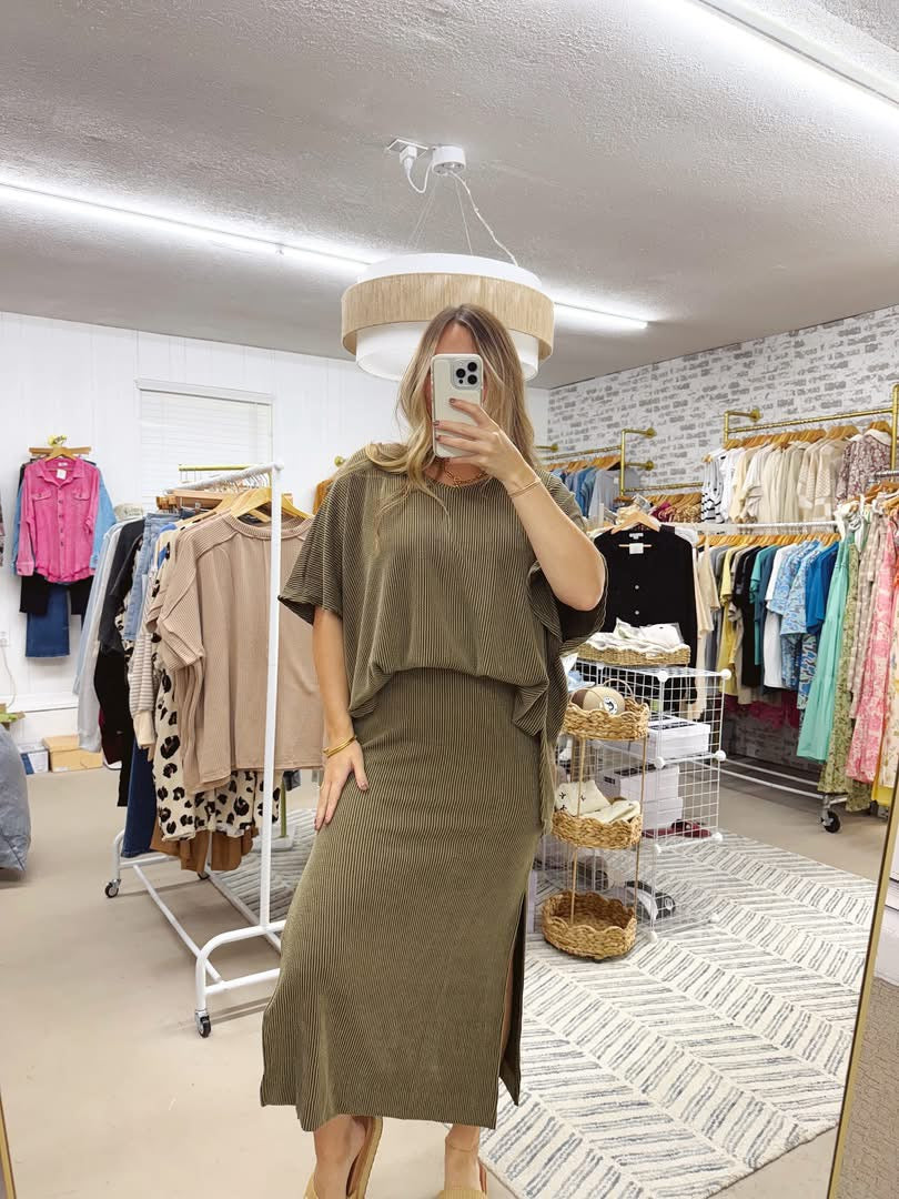The Maxi Set | Olive