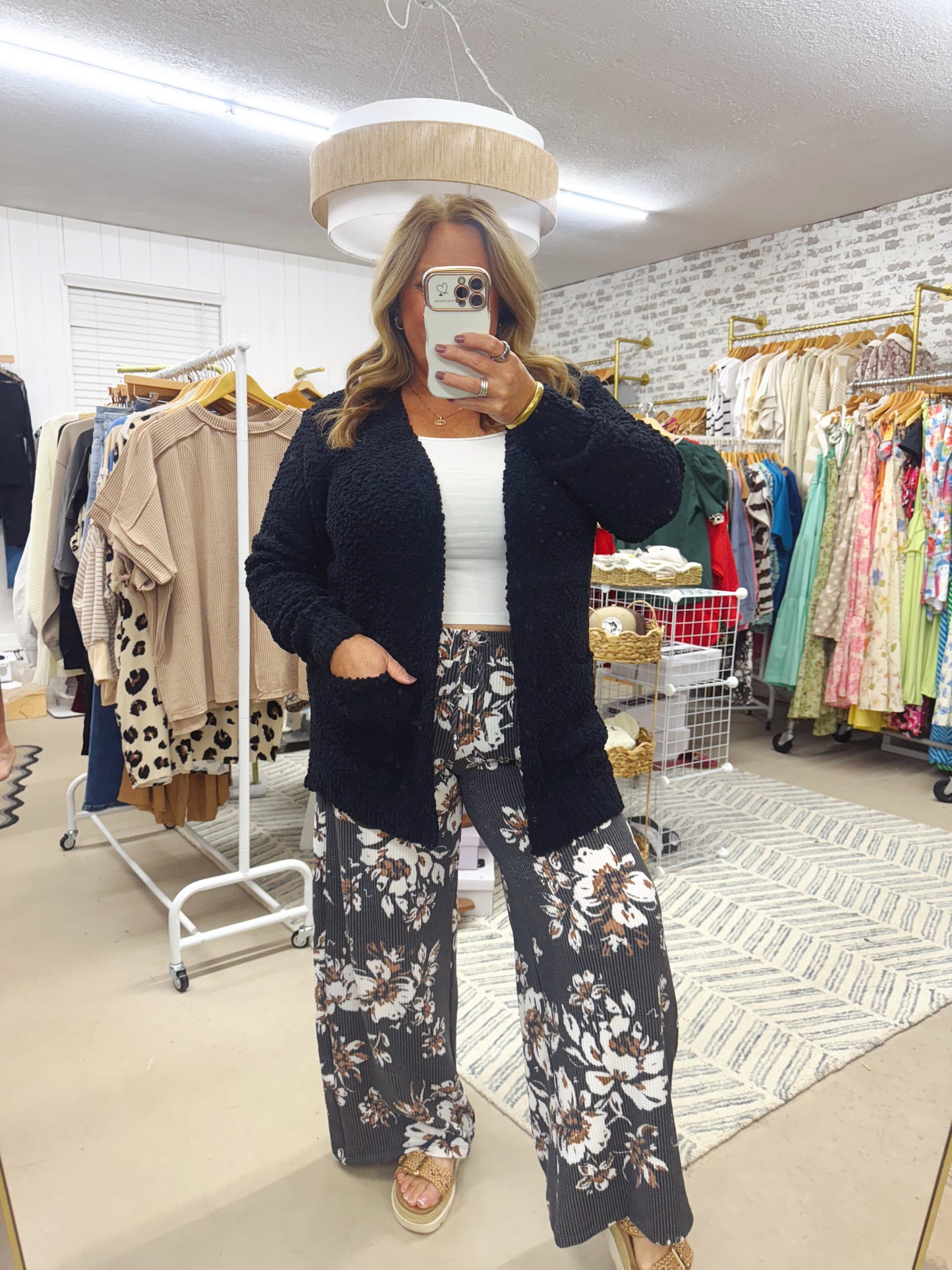 The Maddie | Floral Wide Leg Pants