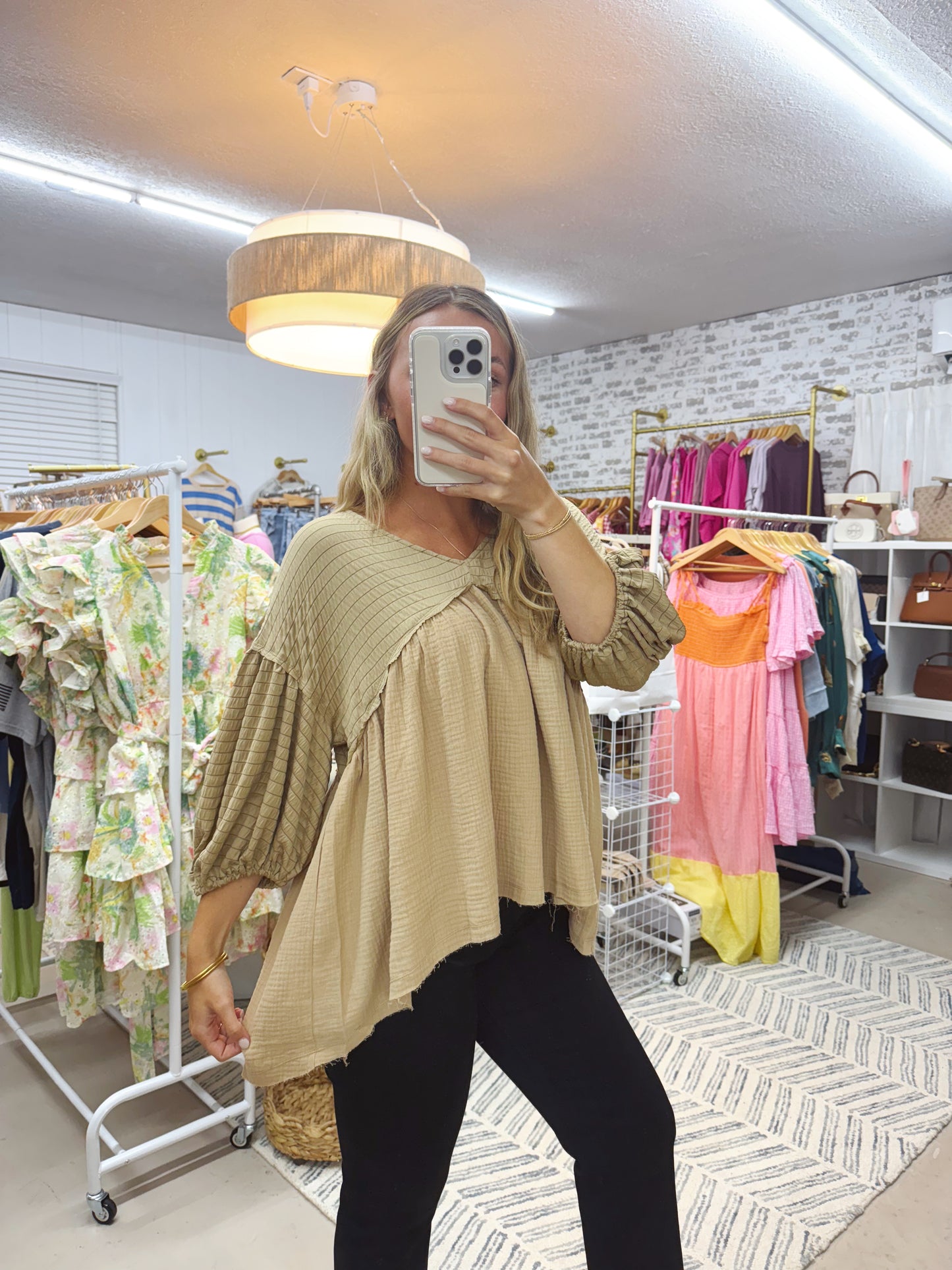 The Nat | Fall Babydoll Blouse