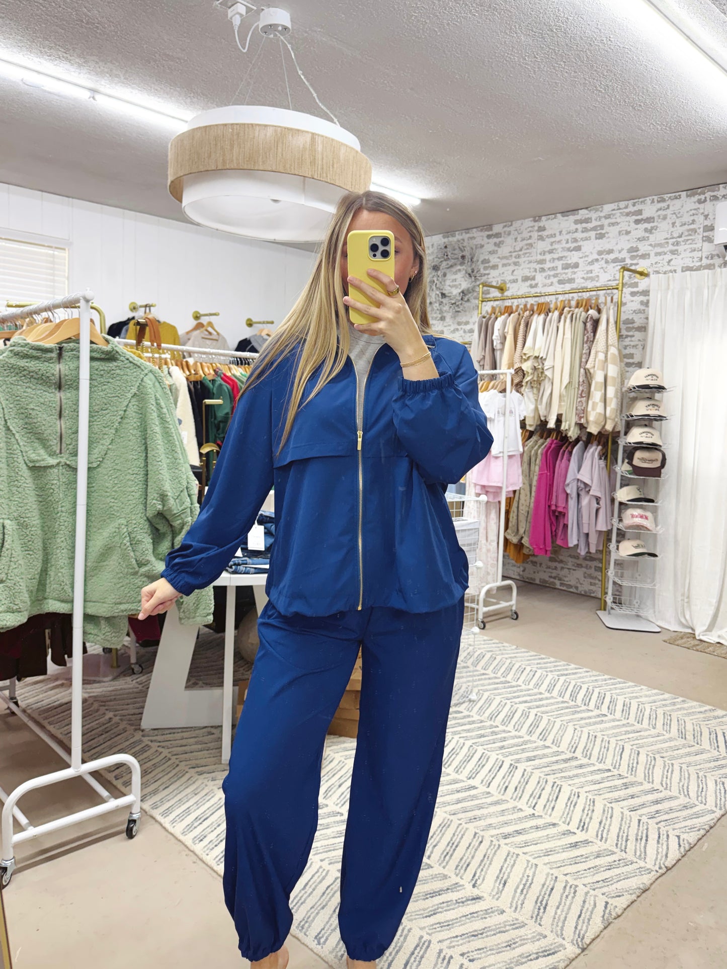 The Windbreaker Set | Royal Blue