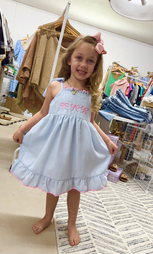 The Evie | Bow Dress
