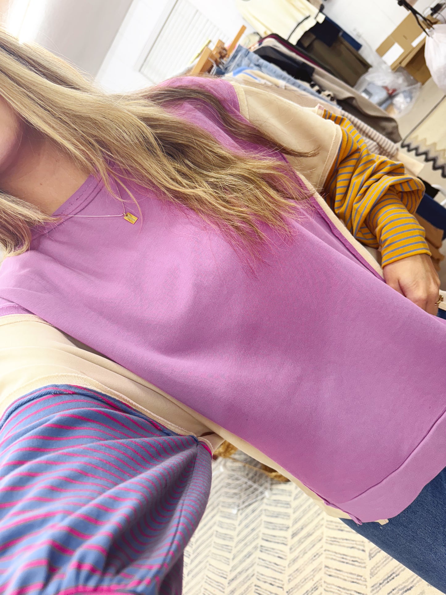 The Angie | Color Block Long Sleeve