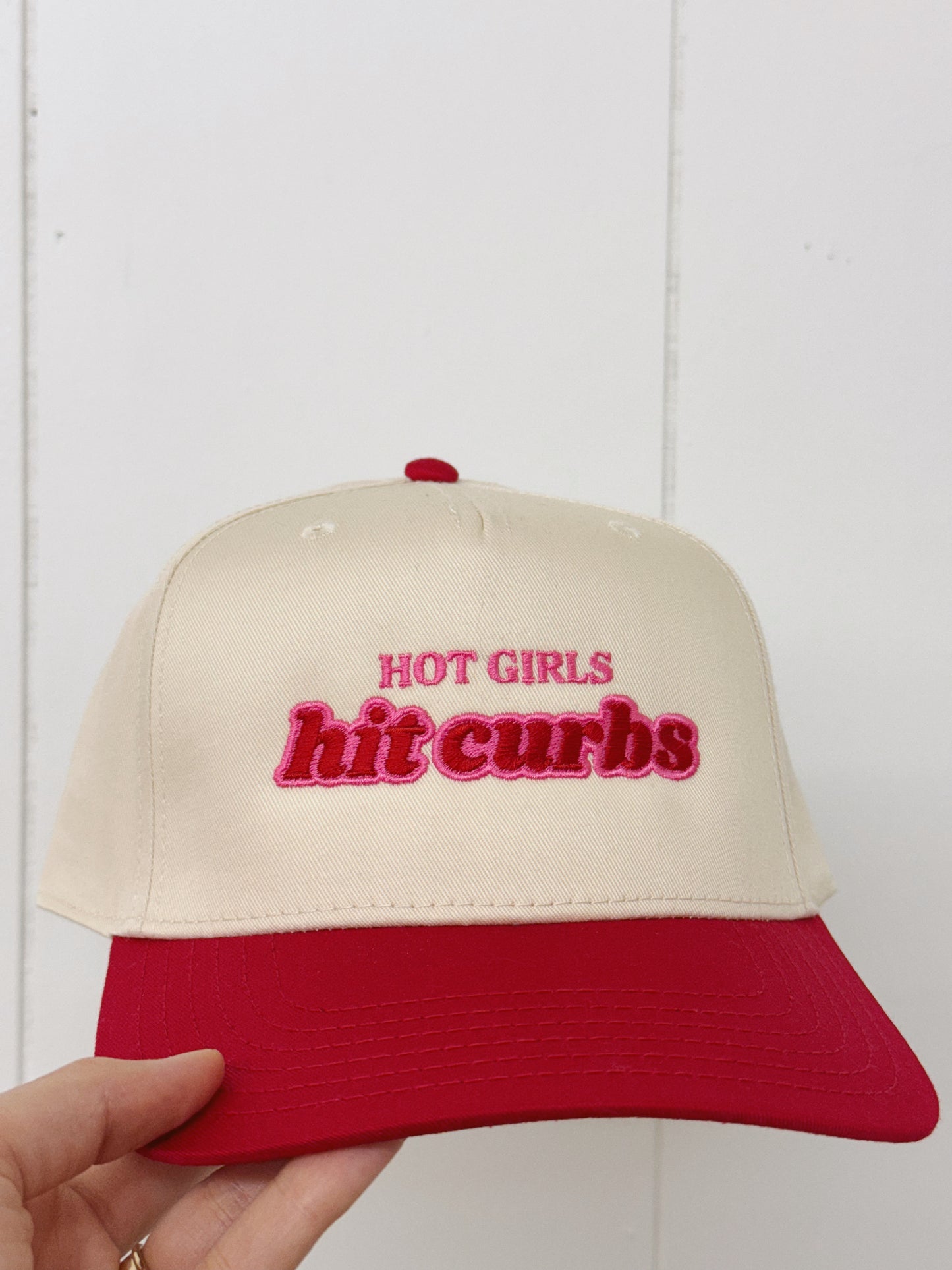 Hot Girls Hit Curbs Trucker Hat