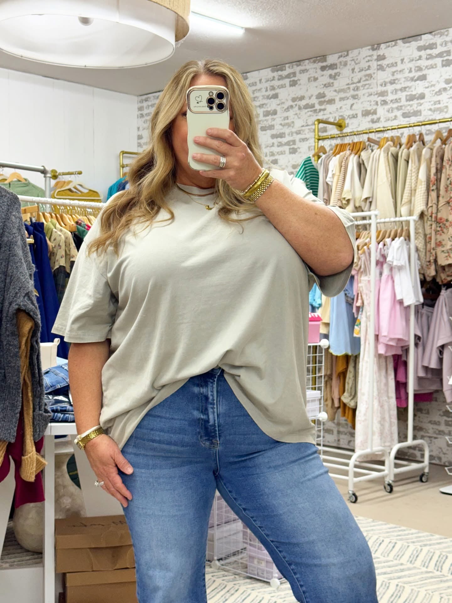 The Annette | Sleet Grey Tee