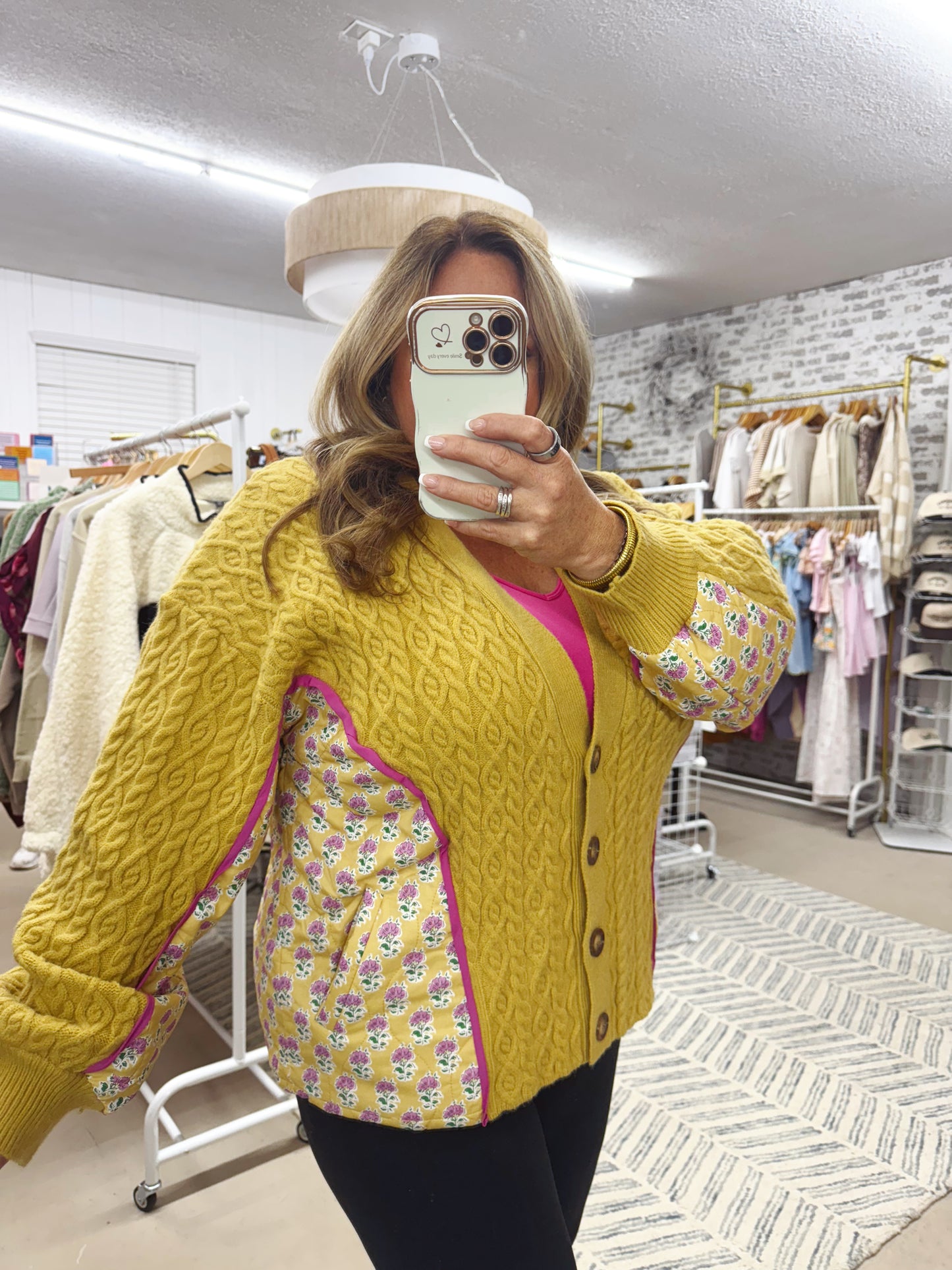 The Golden Garden Patchwork Cardigan
