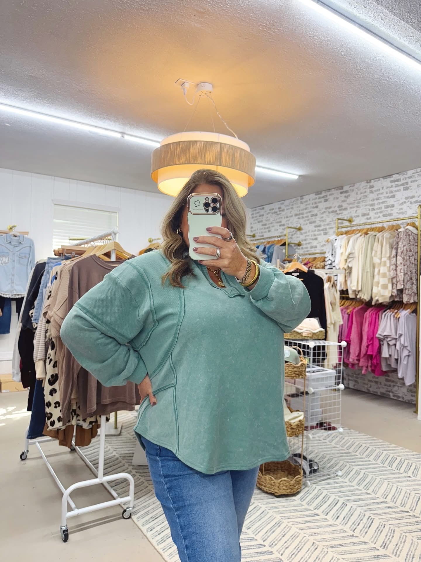 The Sage | French Terry Top