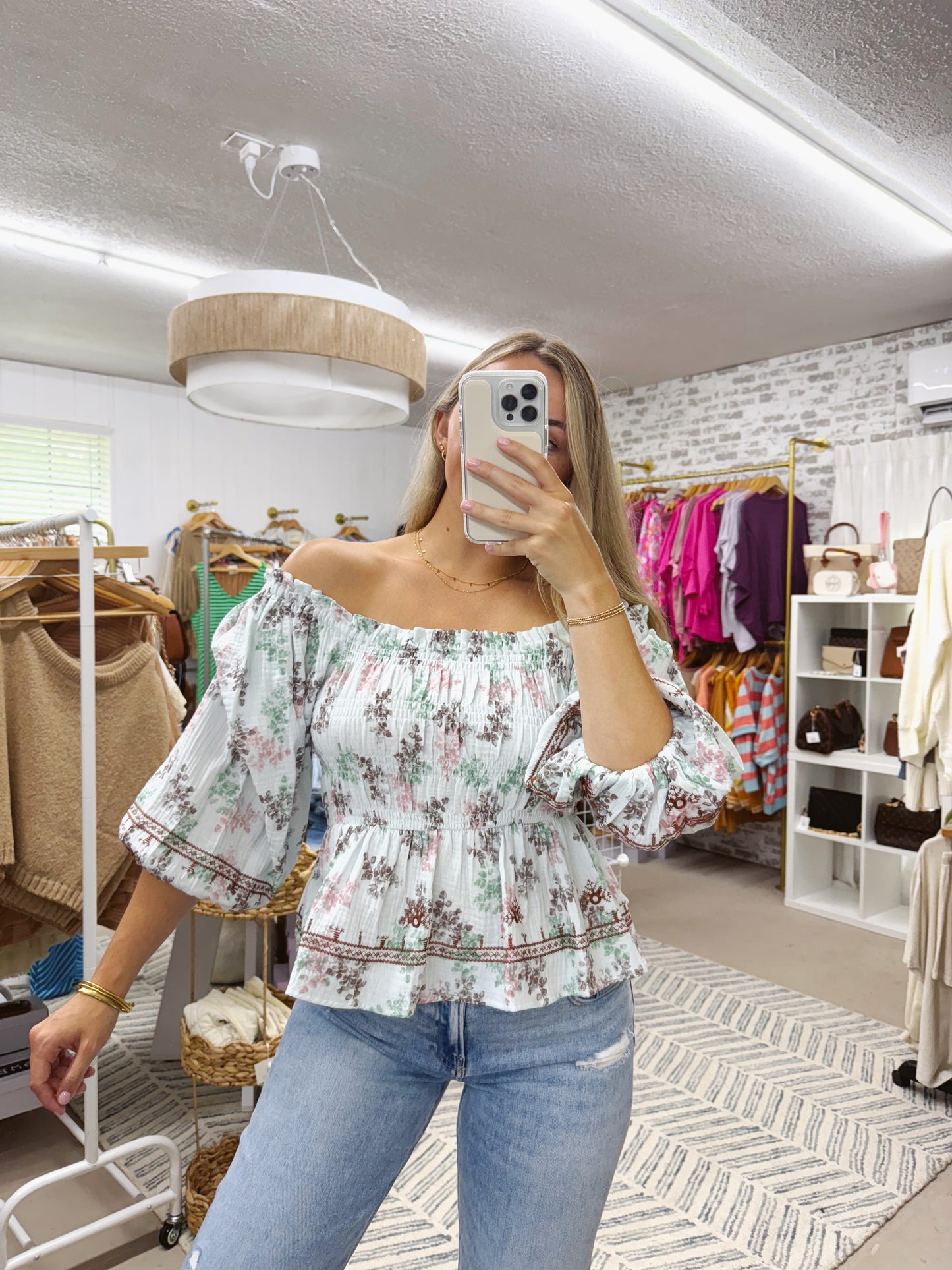 The Lexi | Smocked Top