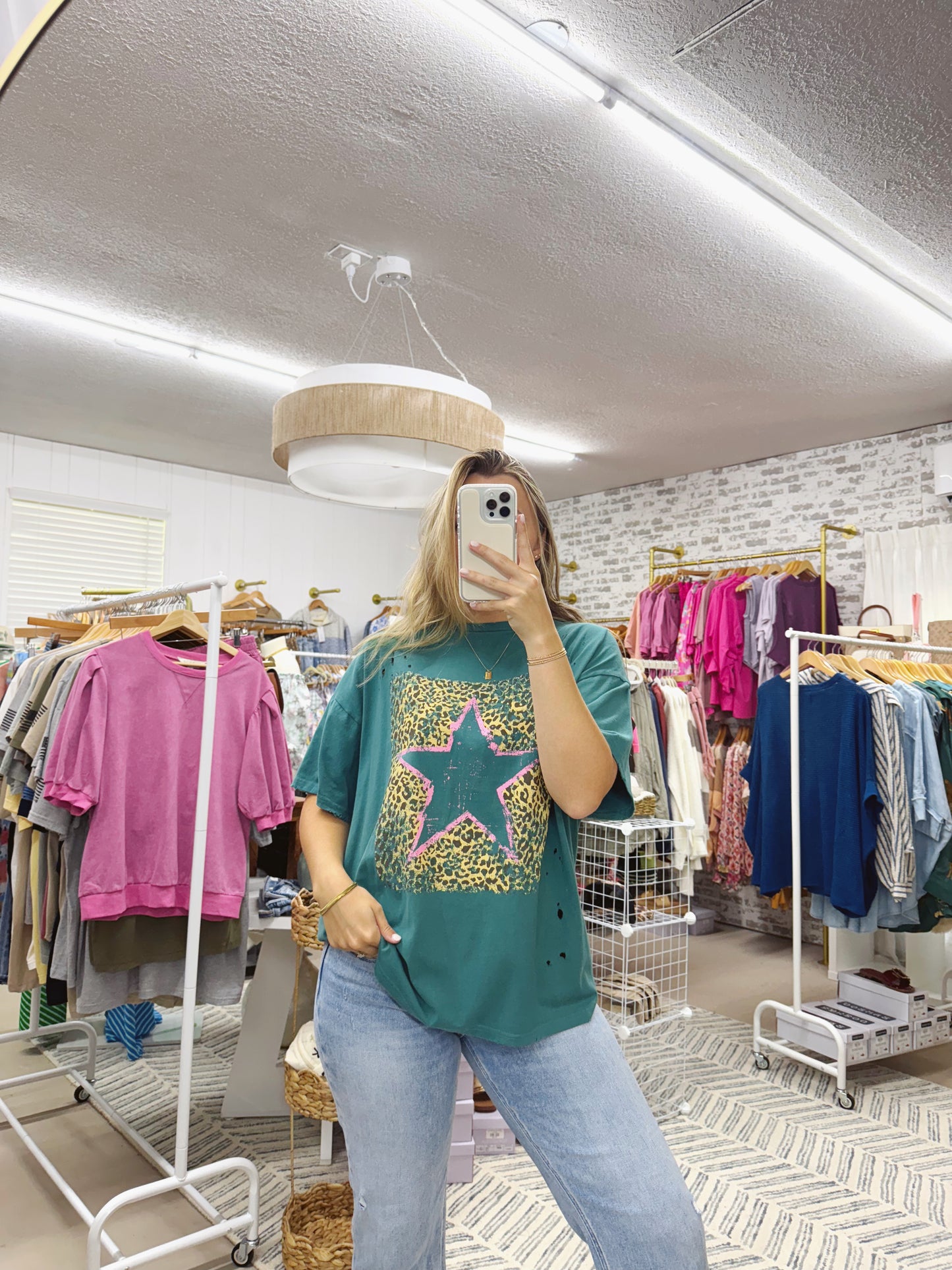 The Star | Distressed Graphic Tee