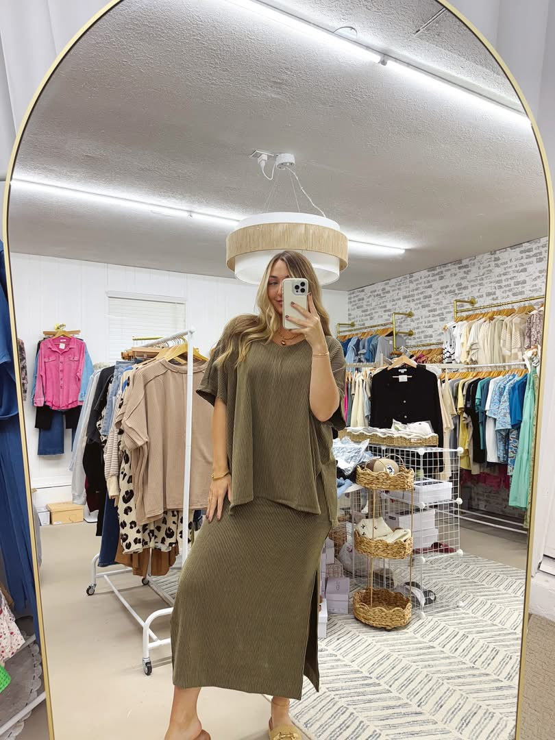 The Maxi Set | Olive