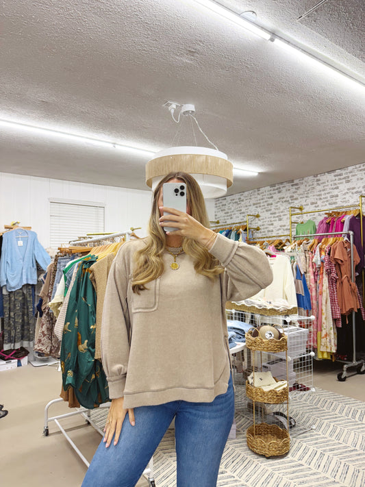 The Meredith | Hacci Roundneck Pullover