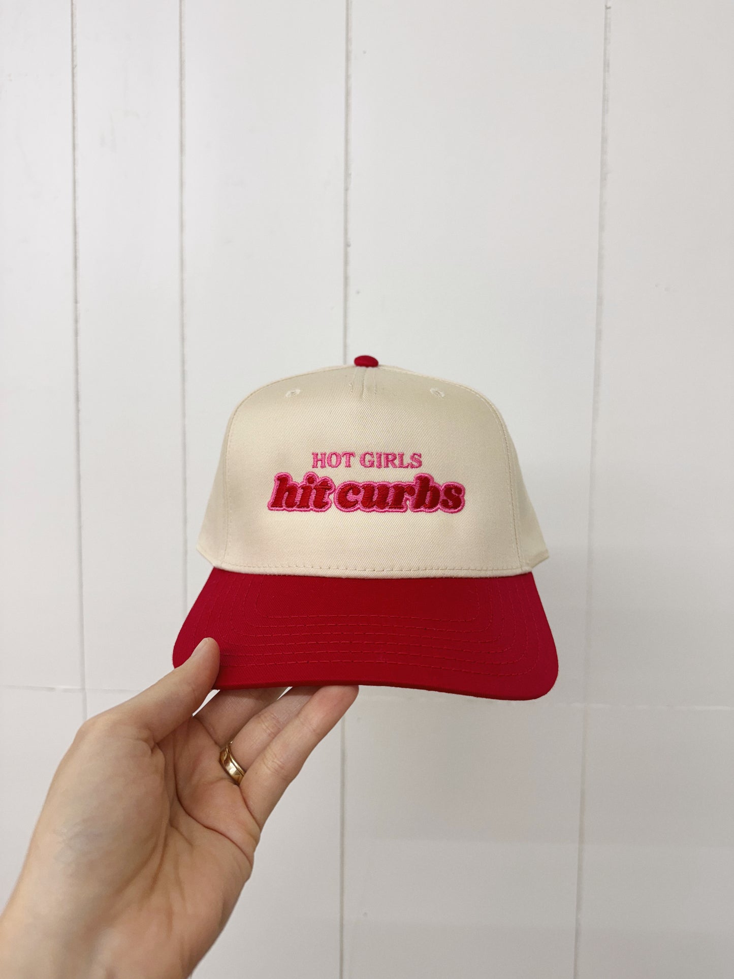 Hot Girls Hit Curbs Trucker Hat