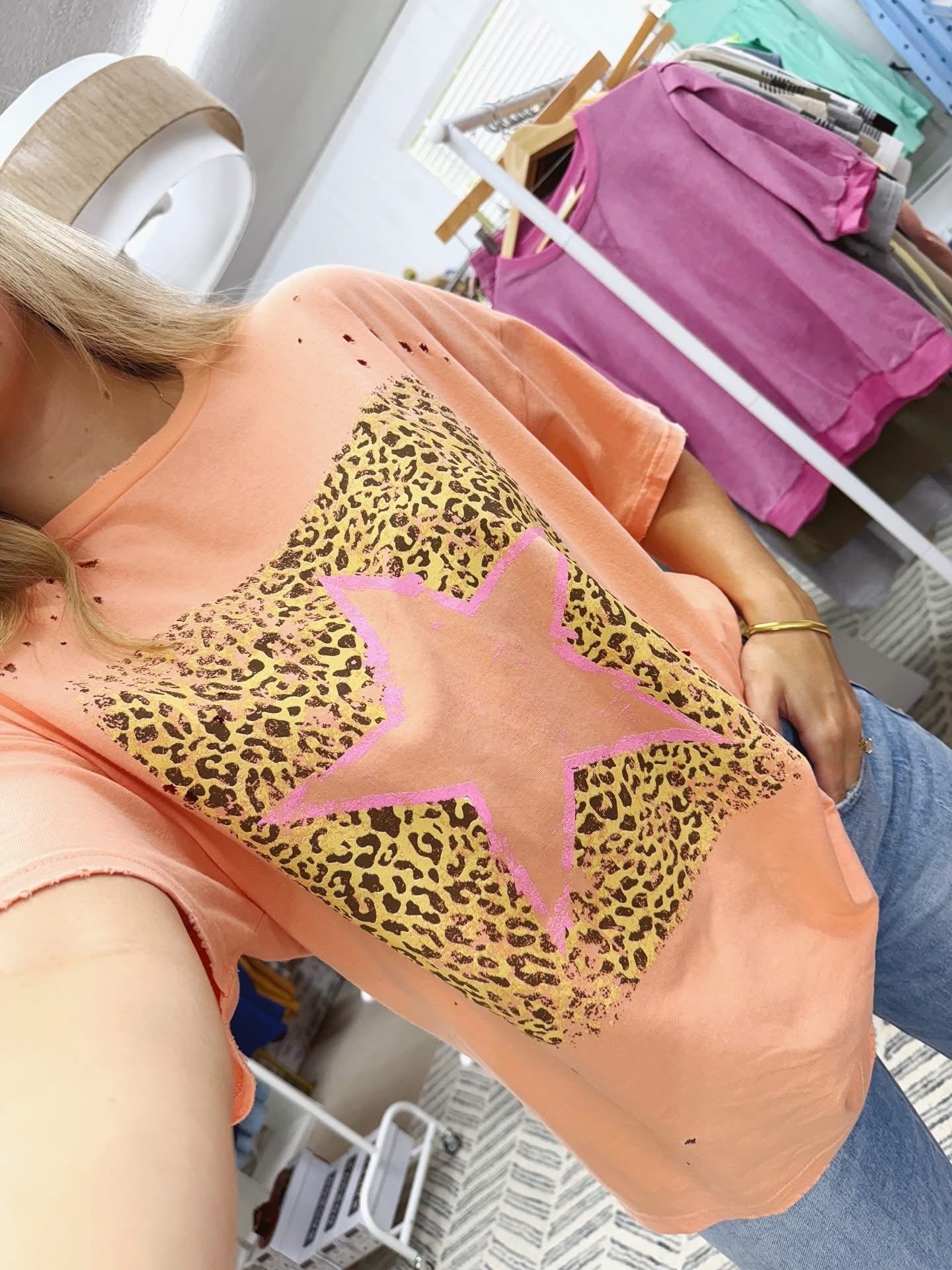 The Star | Distressed Graphic Tee