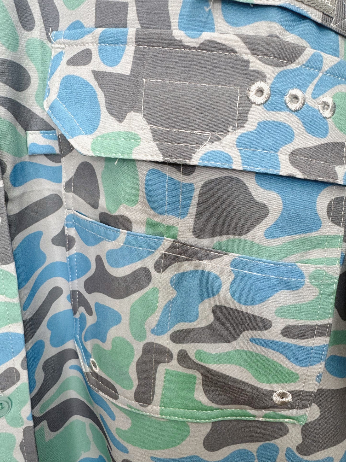 Coastal Camo Fishing Shirt