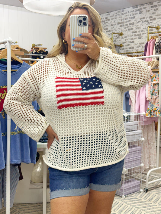 The USA Knit Pullover
