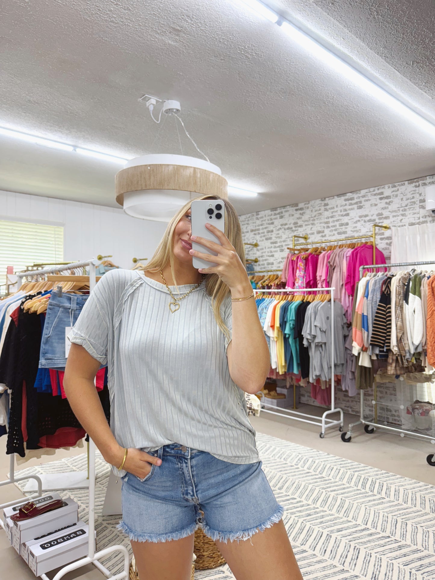 The Marcy | Reverse Seam Tee