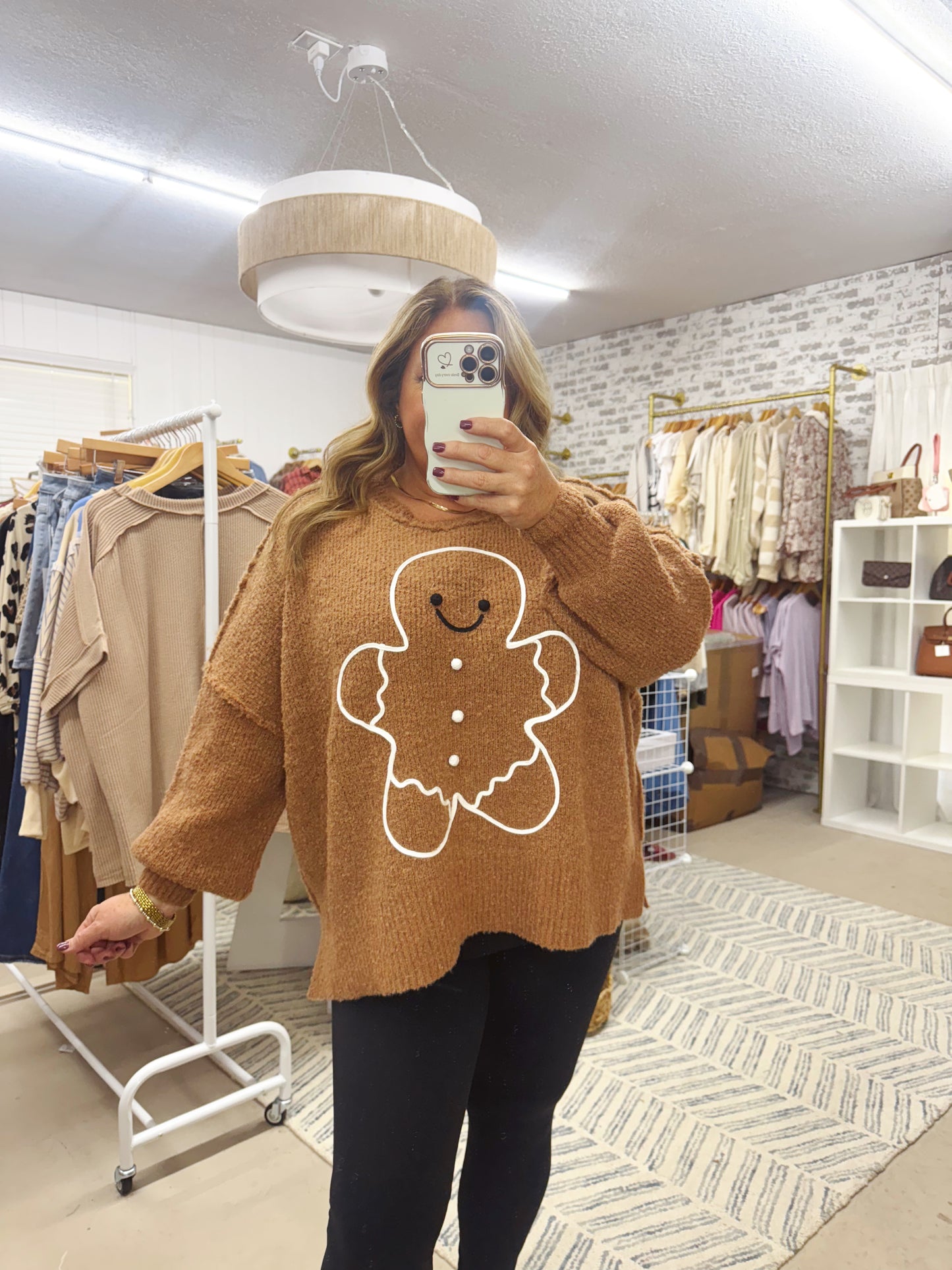 The Gingerbread Oversized Sweater