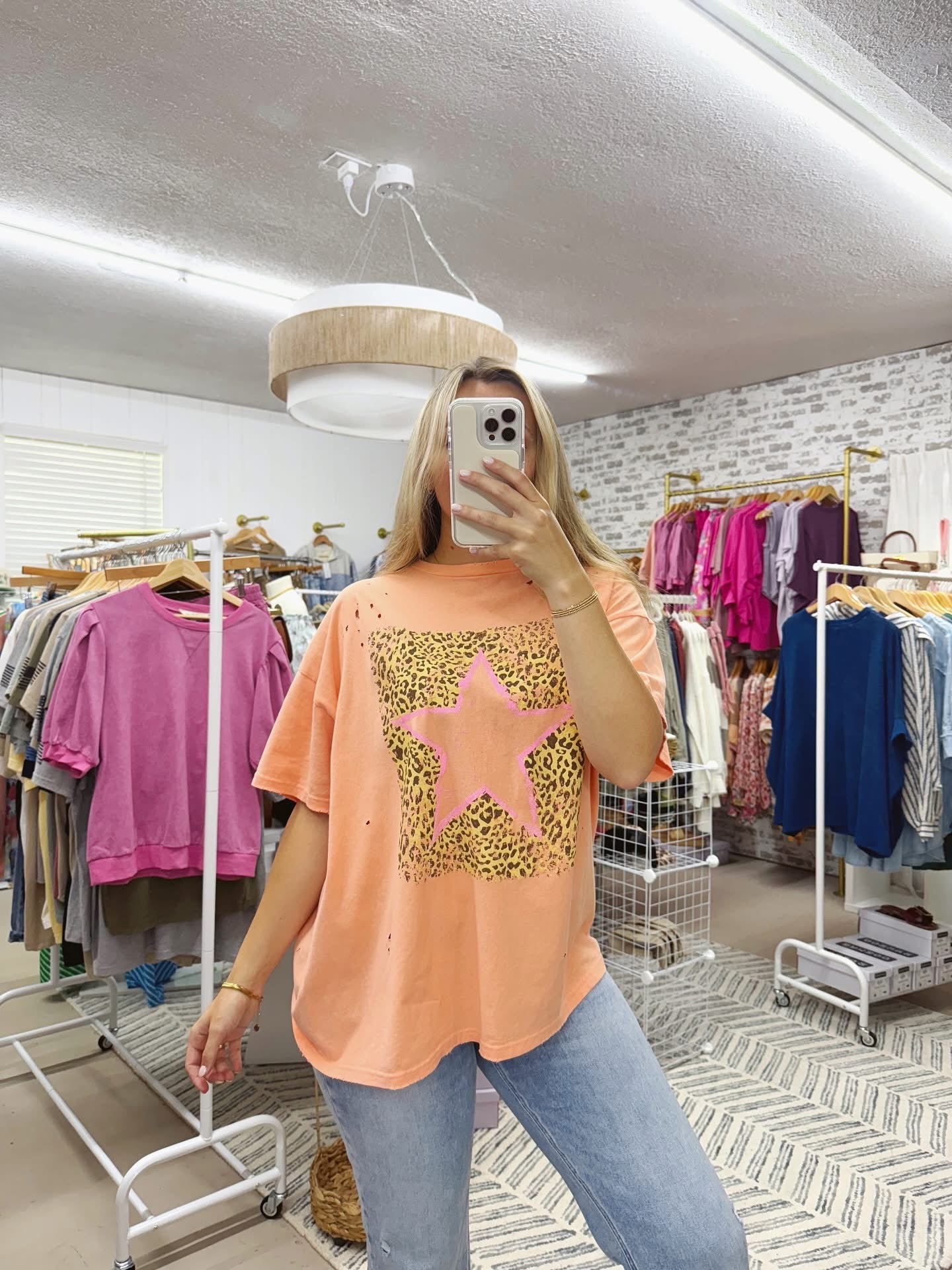 The Star | Distressed Graphic Tee