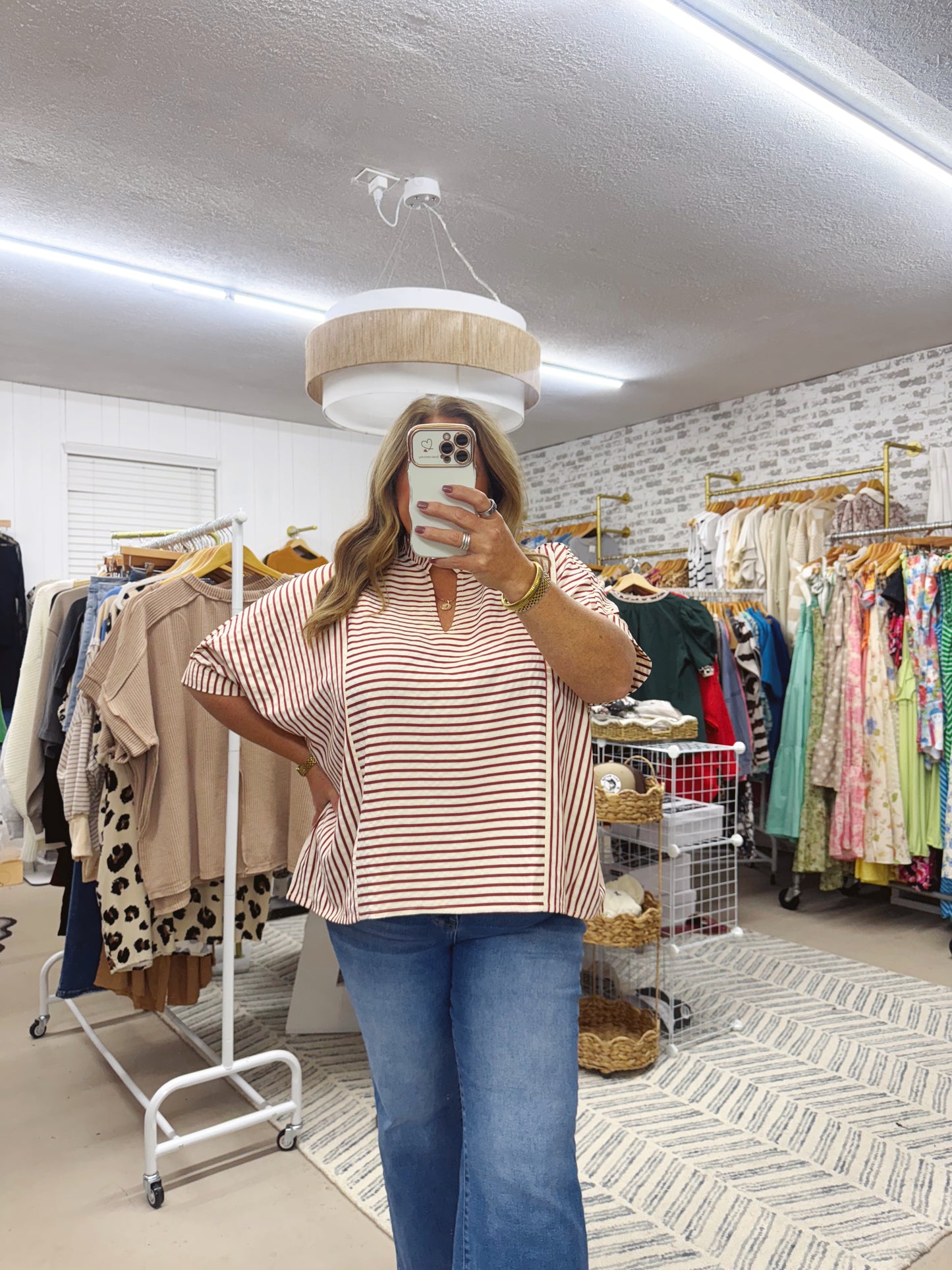 The Mildred | Oversized Striped Top