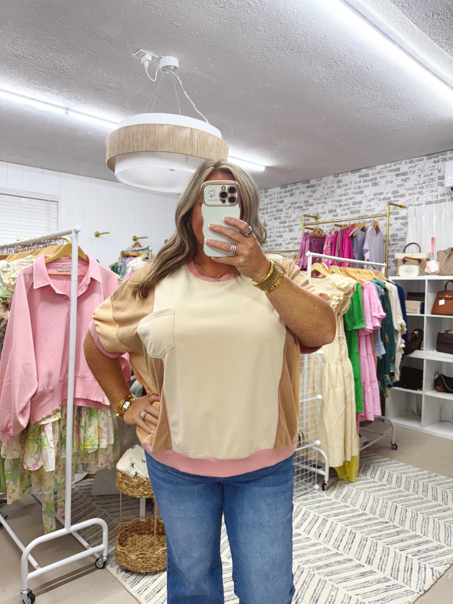 The Jeni | Colorblock Top
