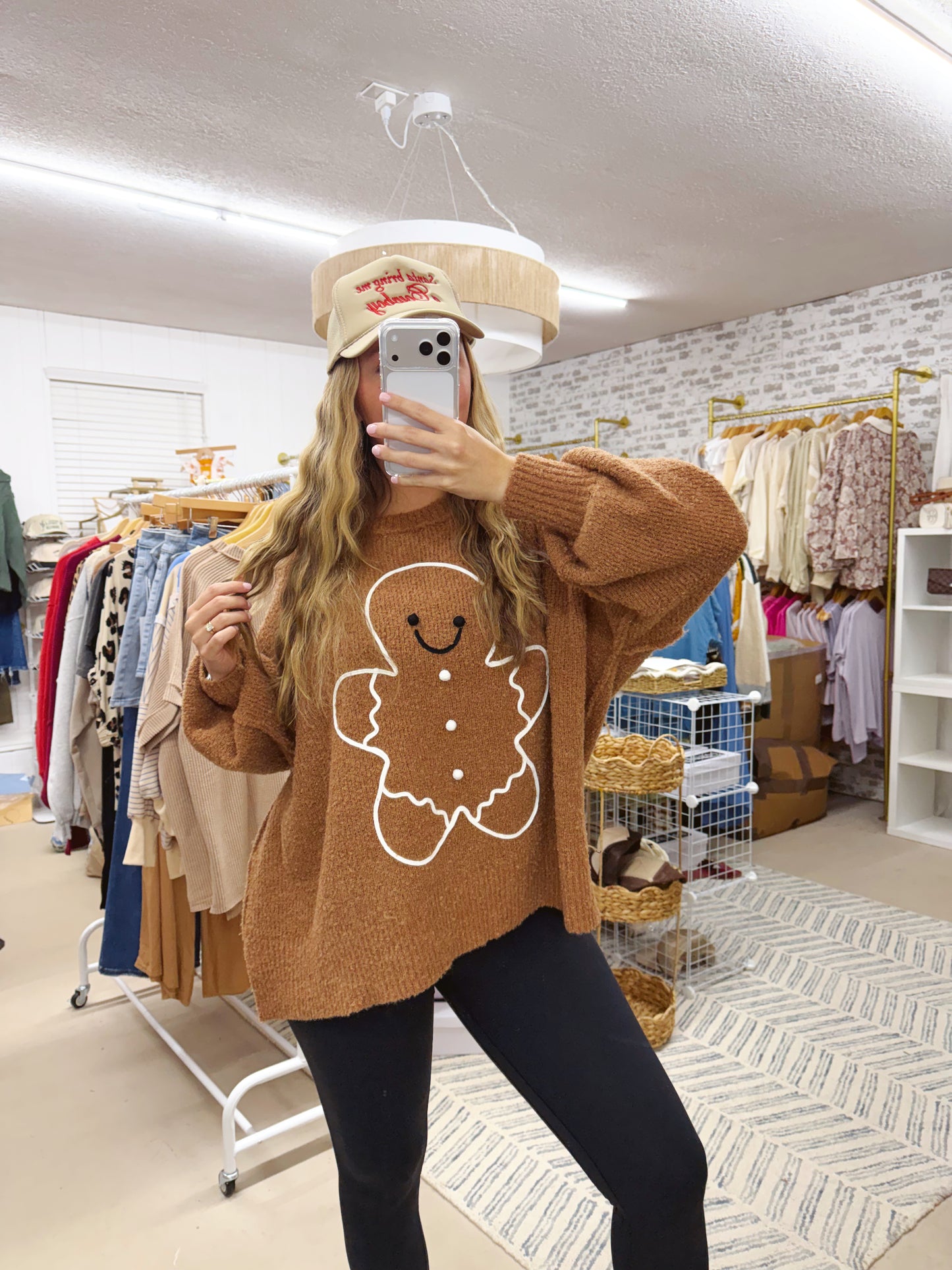 The Gingerbread Oversized Sweater