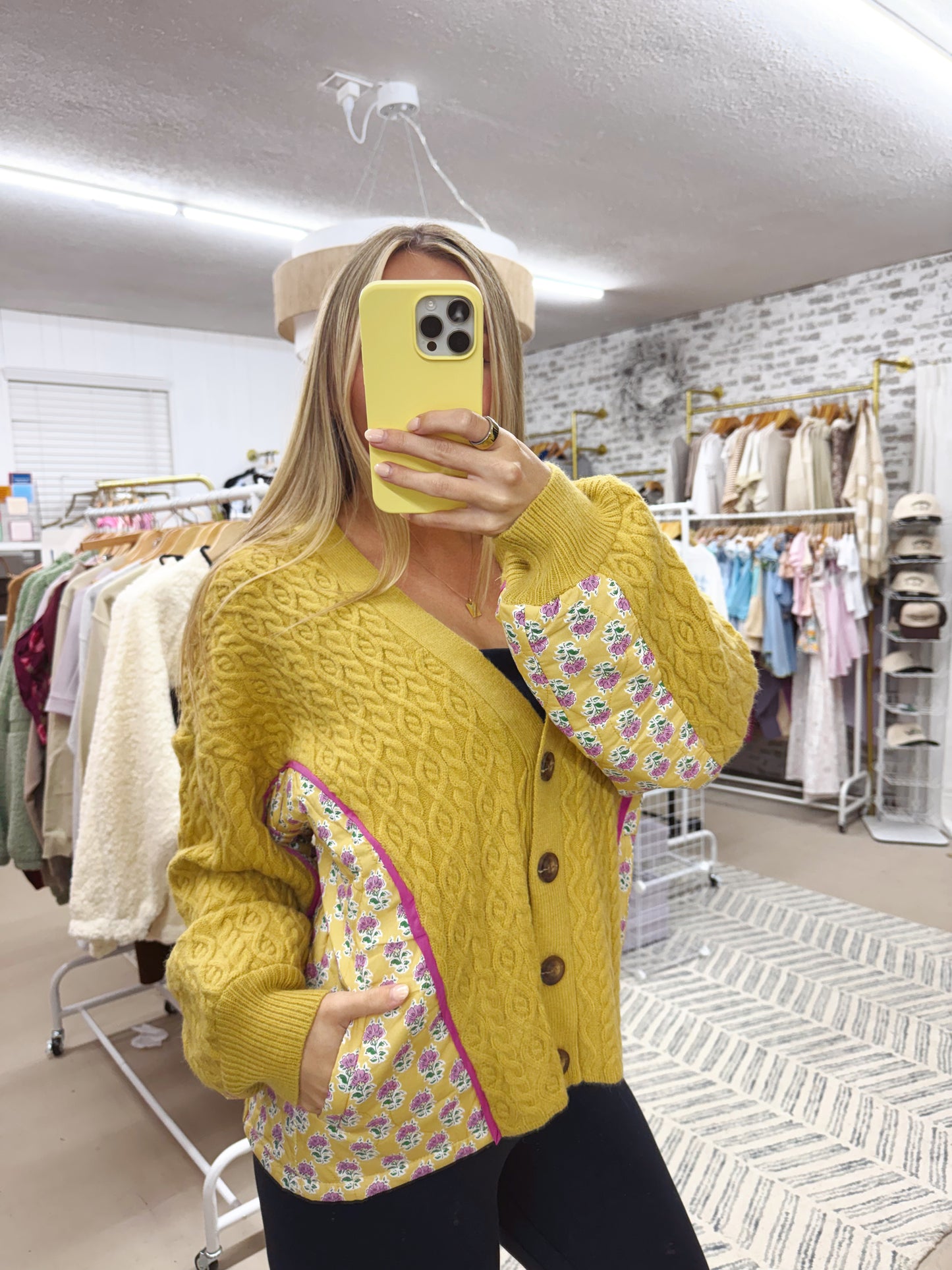 The Golden Garden Patchwork Cardigan