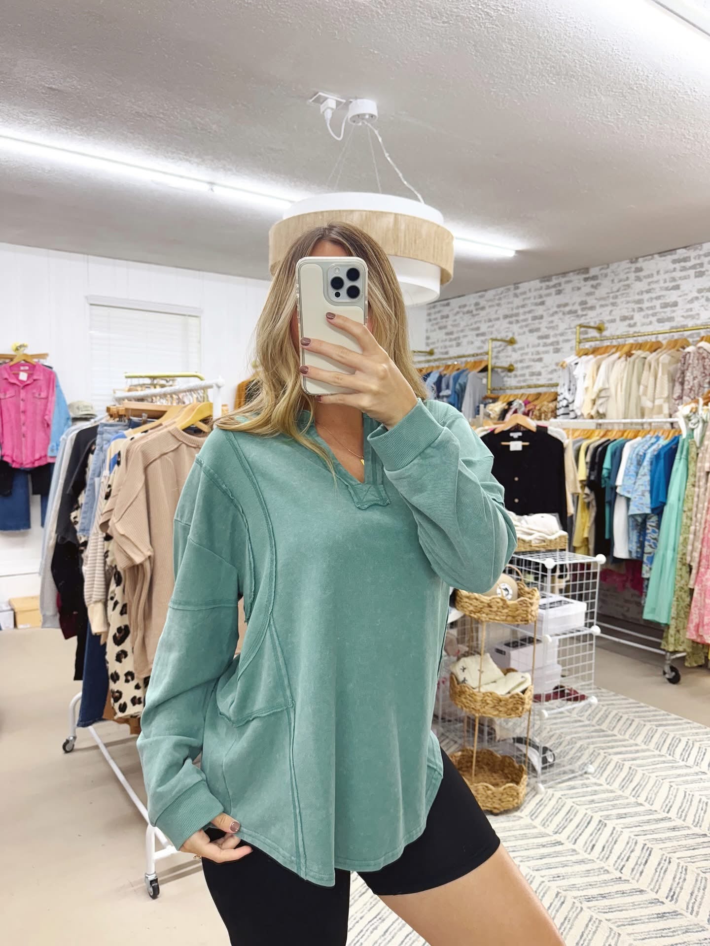 The Sage | French Terry Top