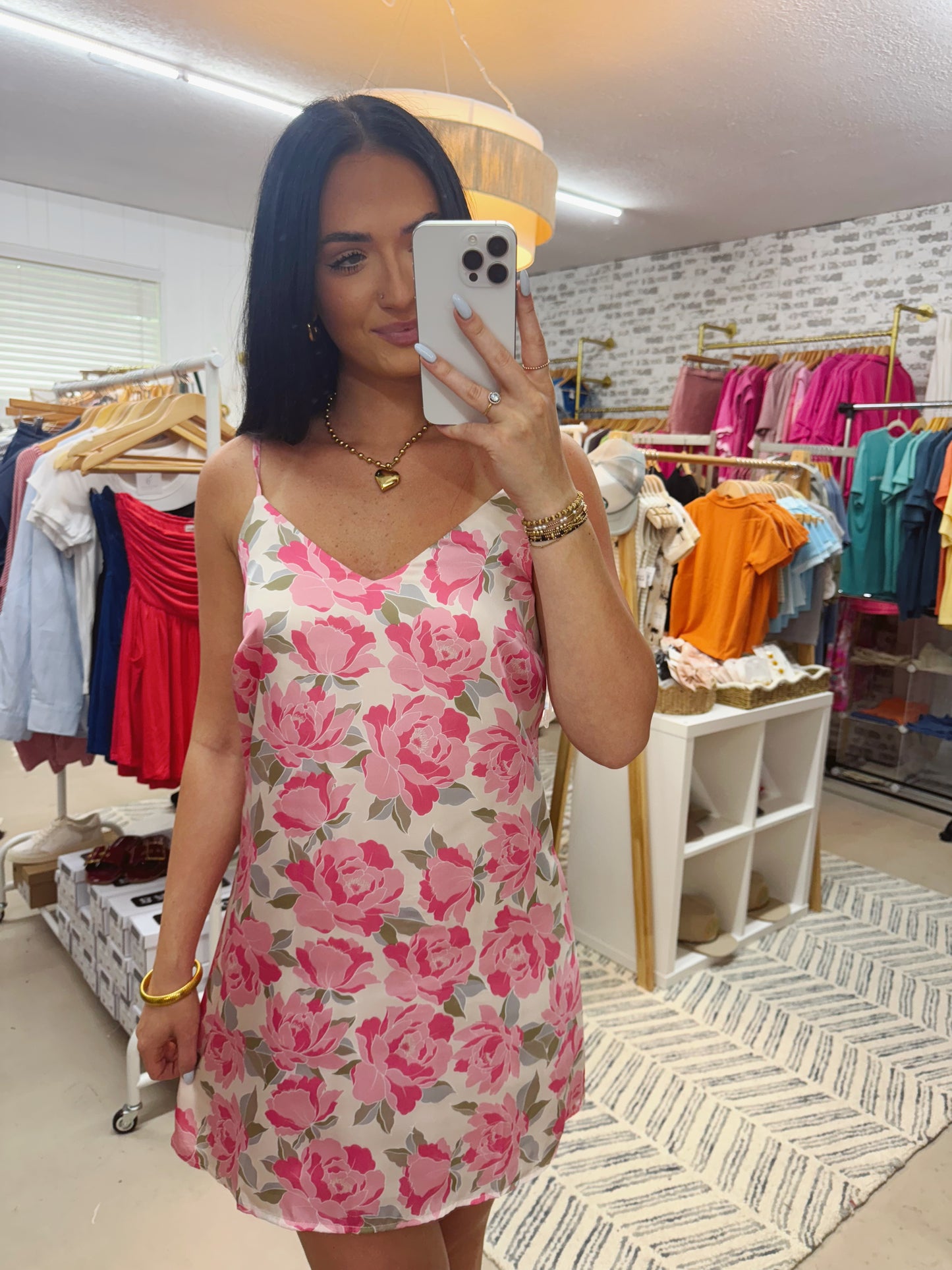 The Pollie | Satin Cami Dress